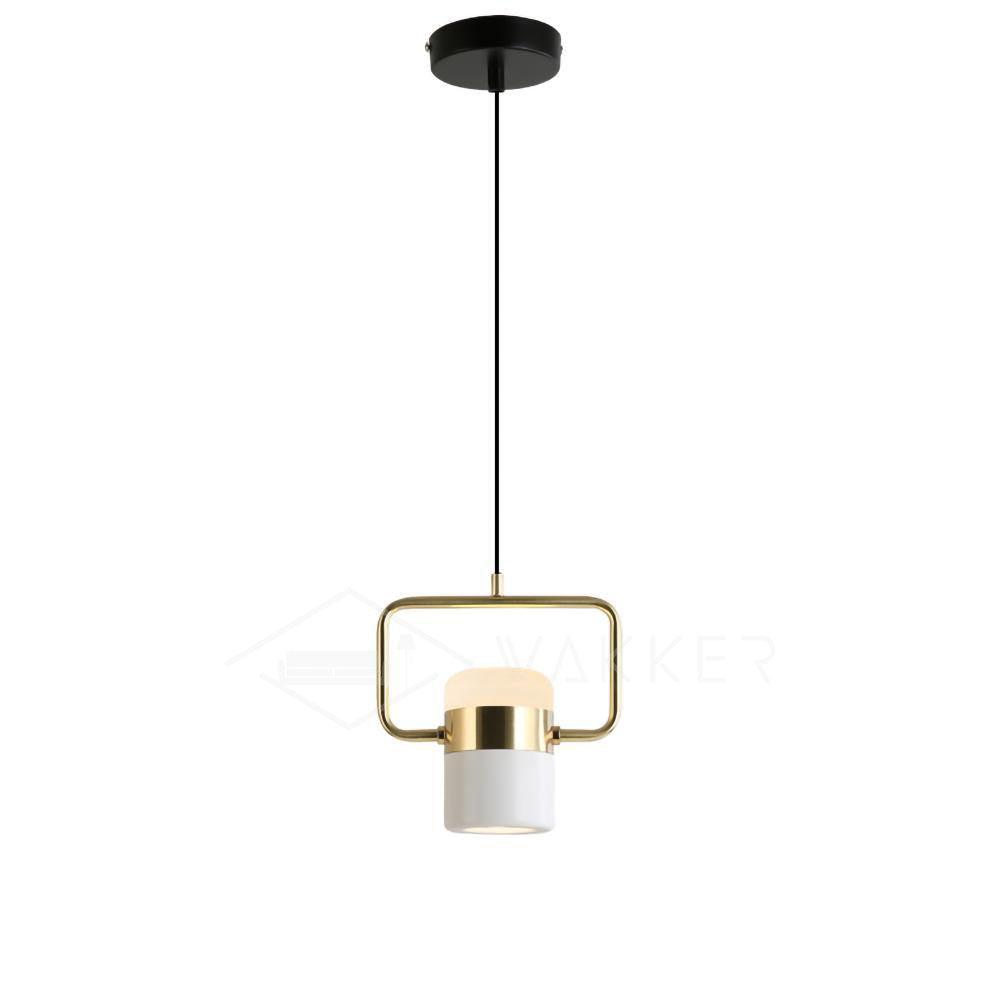 Solara Pendelleuchte Verstellbares Glas mit Messing-Letslighting