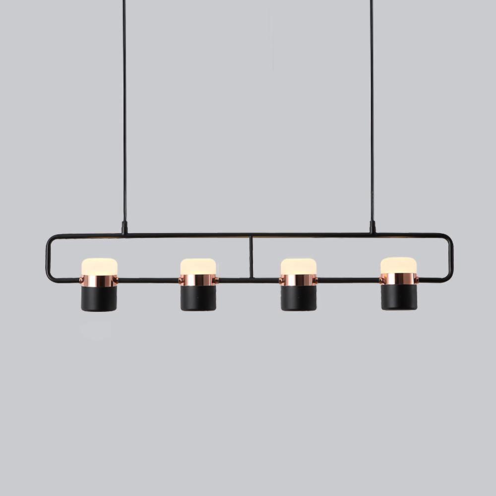 Solara Pendelleuchte Verstellbares Glas mit Messing-Letslighting