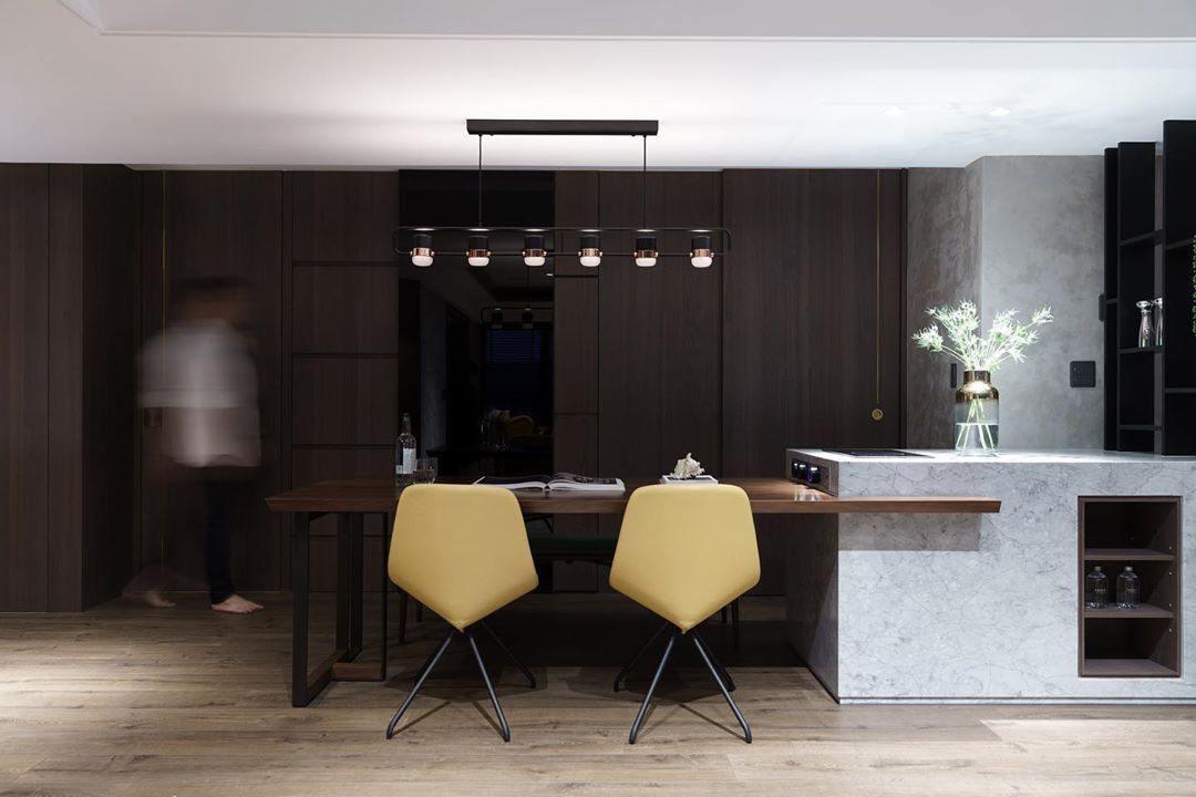 Solara Pendelleuchte Verstellbares Glas mit Messing-Letslighting