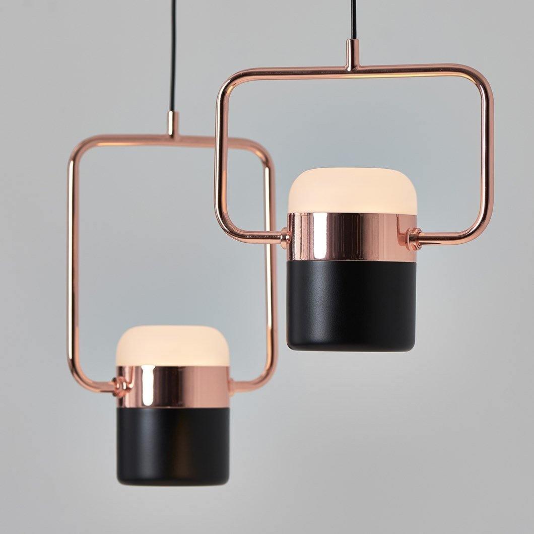 Solara Pendelleuchte Verstellbares Glas mit Messing-Letslighting
