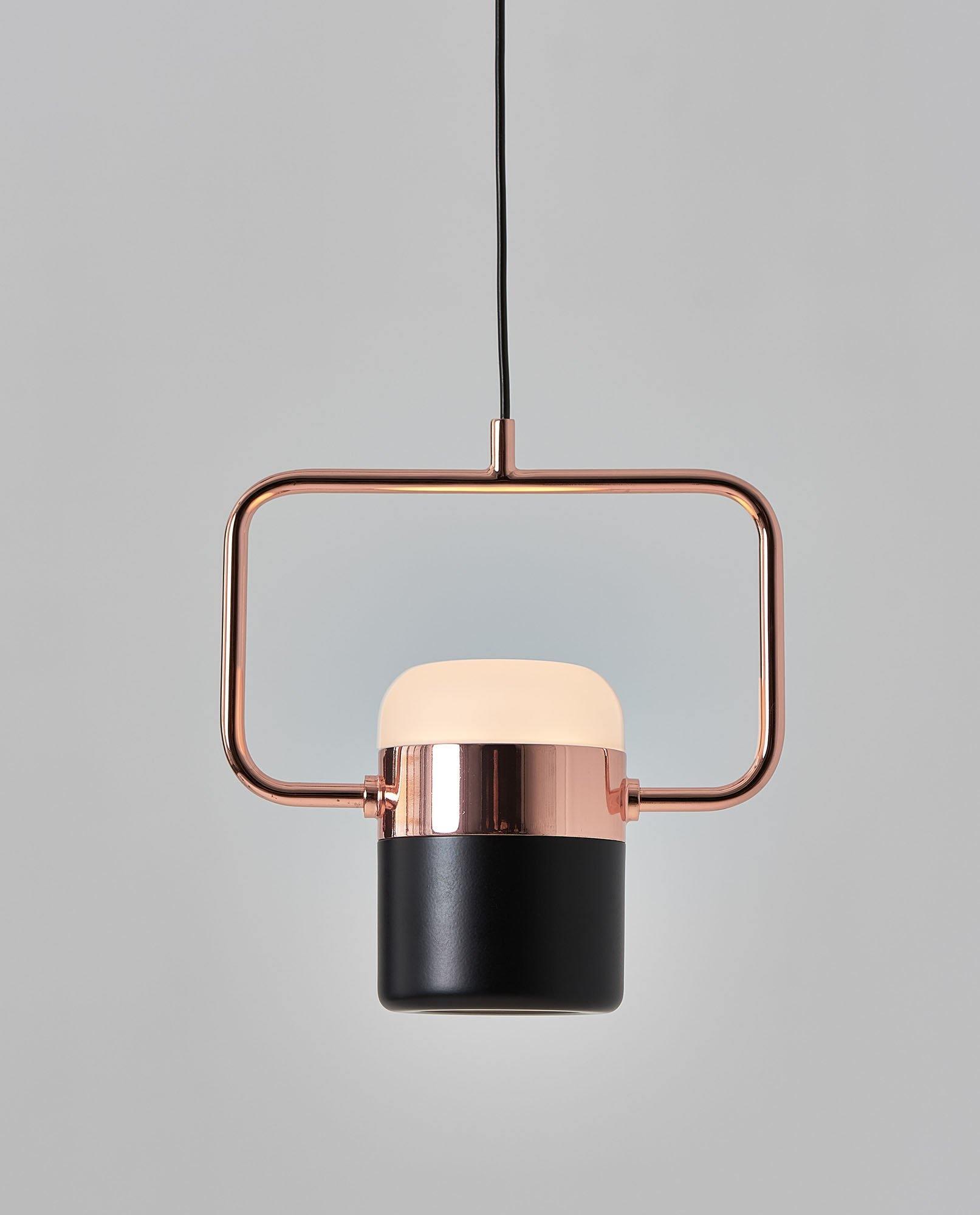 Solara Pendelleuchte Verstellbares Glas mit Messing-Letslighting