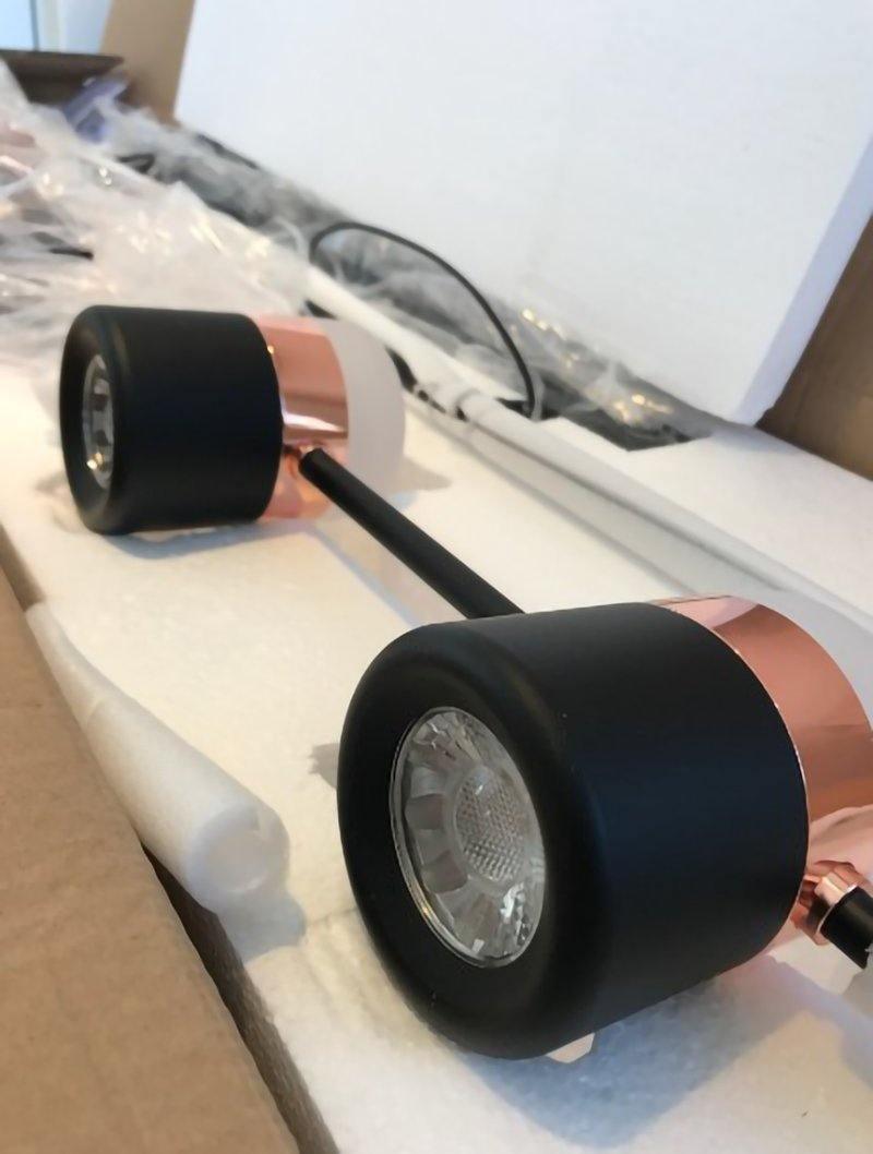Solara Pendelleuchte Verstellbares Glas mit Messing-Letslighting
