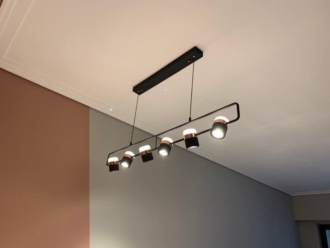 Solara Pendelleuchte Verstellbares Glas mit Messing-Letslighting