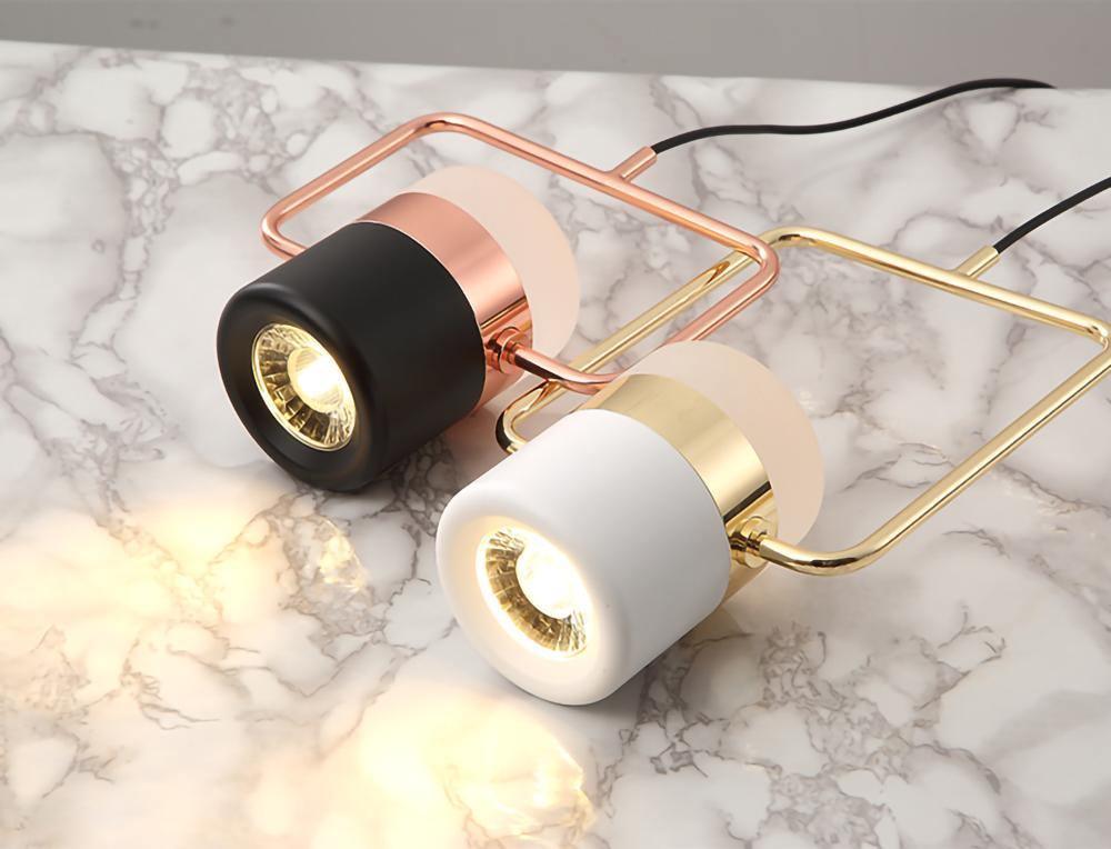 Solara Pendelleuchte Verstellbares Glas mit Messing-Letslighting