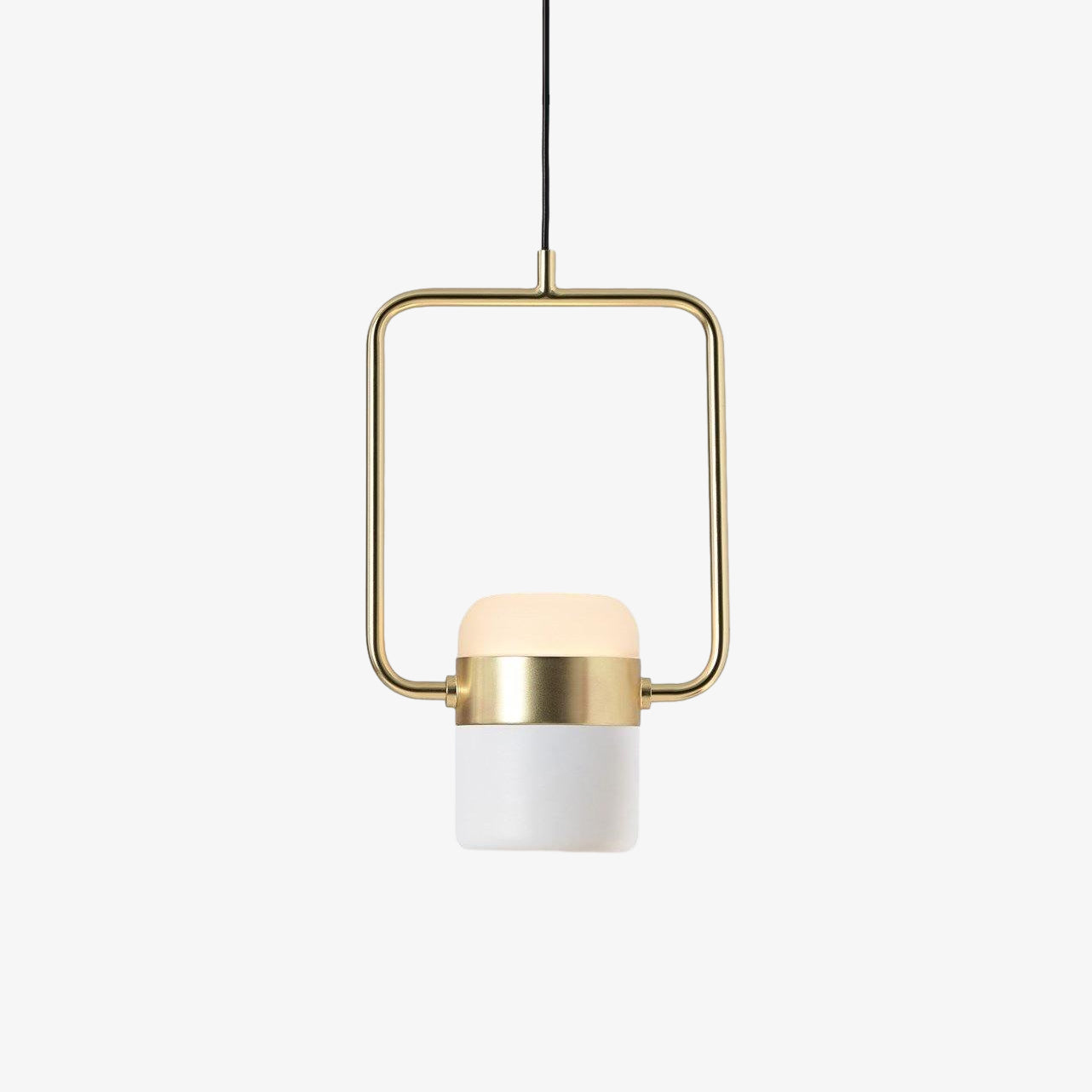 Solara Pendelleuchte Verstellbares Glas mit Messing-Letslighting