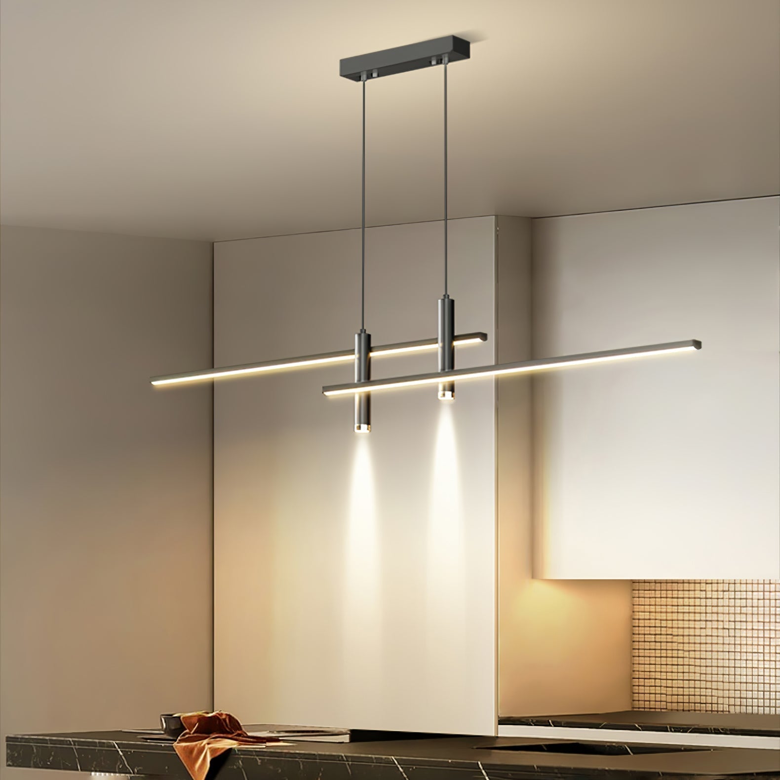 Prym Moderne lineare Pendelleuchte