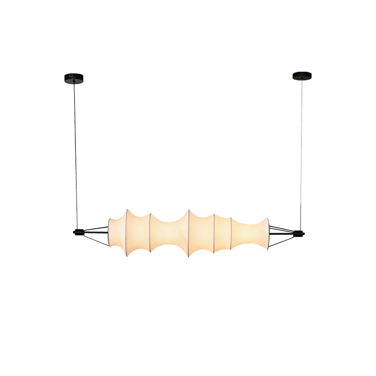 Avlorisra Kunst Eleganz Seide Pendelleuchte-Letslighting