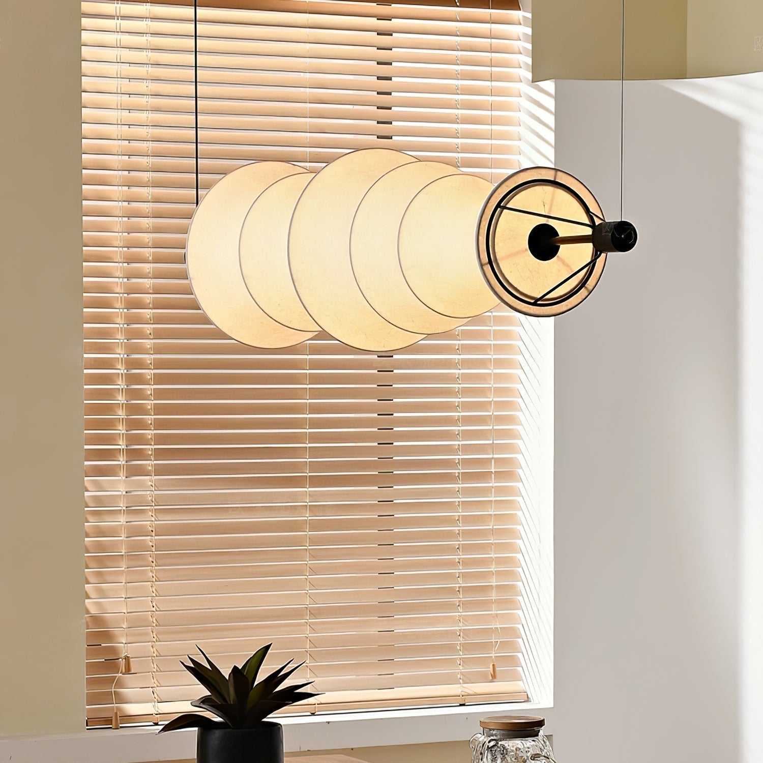 Avlorisra Kunst Eleganz Seide Pendelleuchte-Letslighting