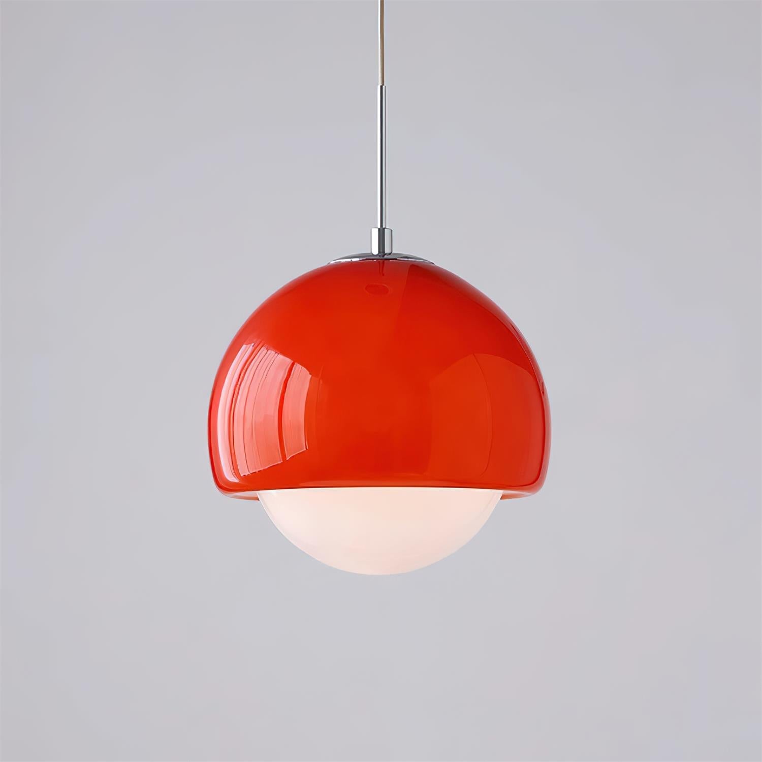 Pendelleuchte Glas Kugel Retro Modern Bunt Sanfte-Letslighting