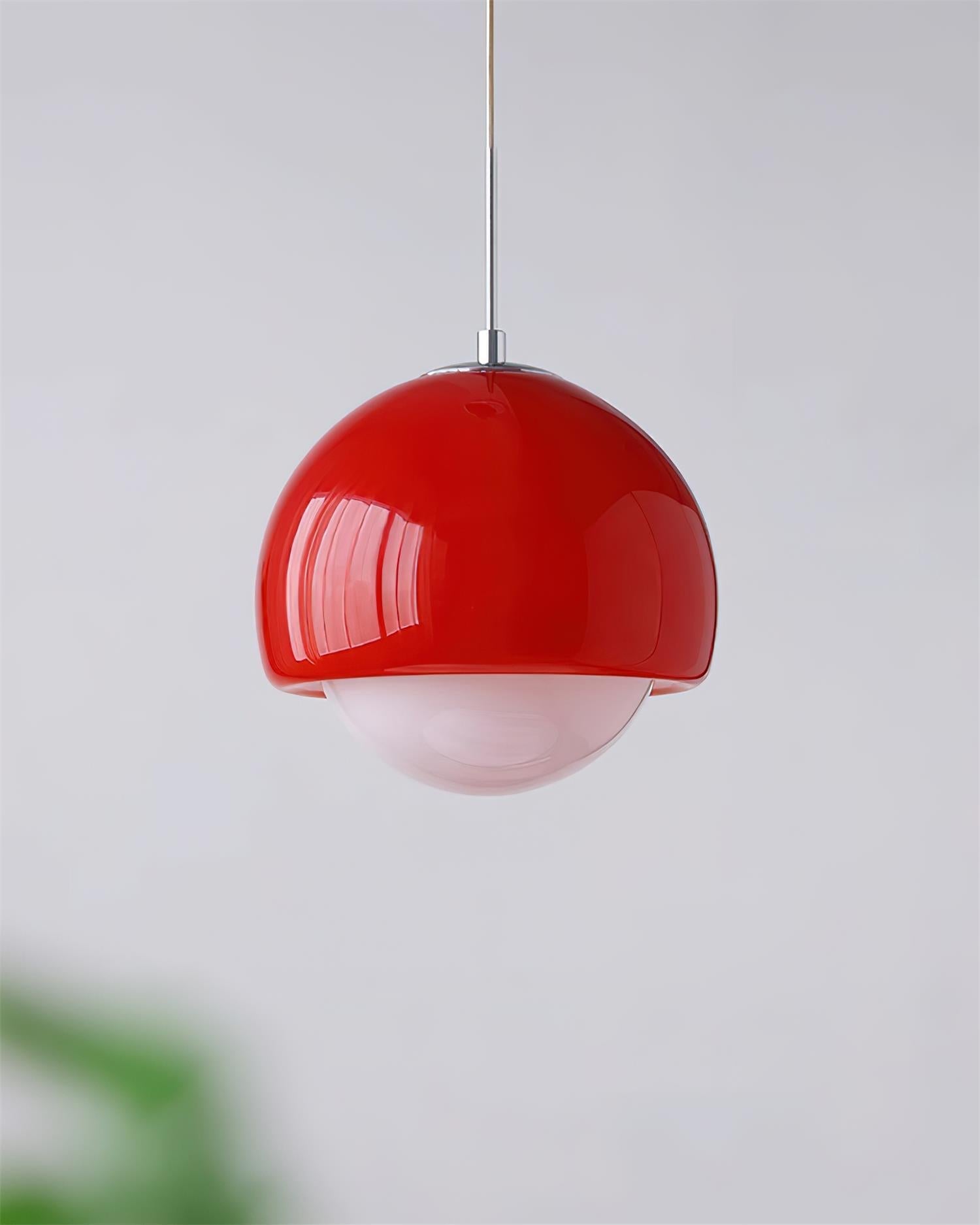 Pendelleuchte Glas Kugel Retro Modern Bunt Sanfte-Letslighting