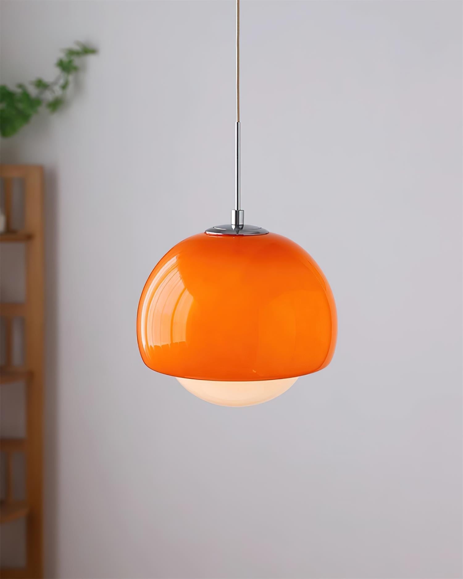 Pendelleuchte Glas Kugel Retro Modern Bunt Sanfte-Letslighting