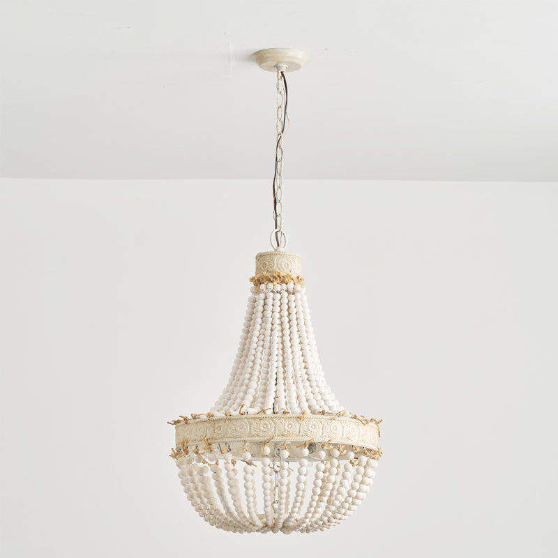 Ulvararis Postmodern Luxus Perlen Holz Kronleuchter-Letslighting