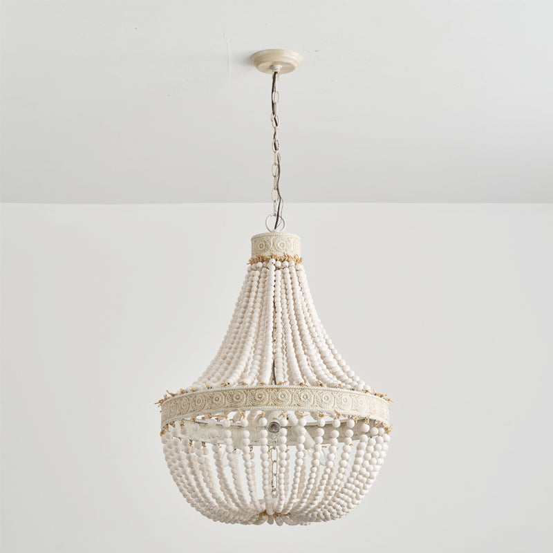 Ulvararis Postmodern Luxus Perlen Holz Kronleuchter-Letslighting