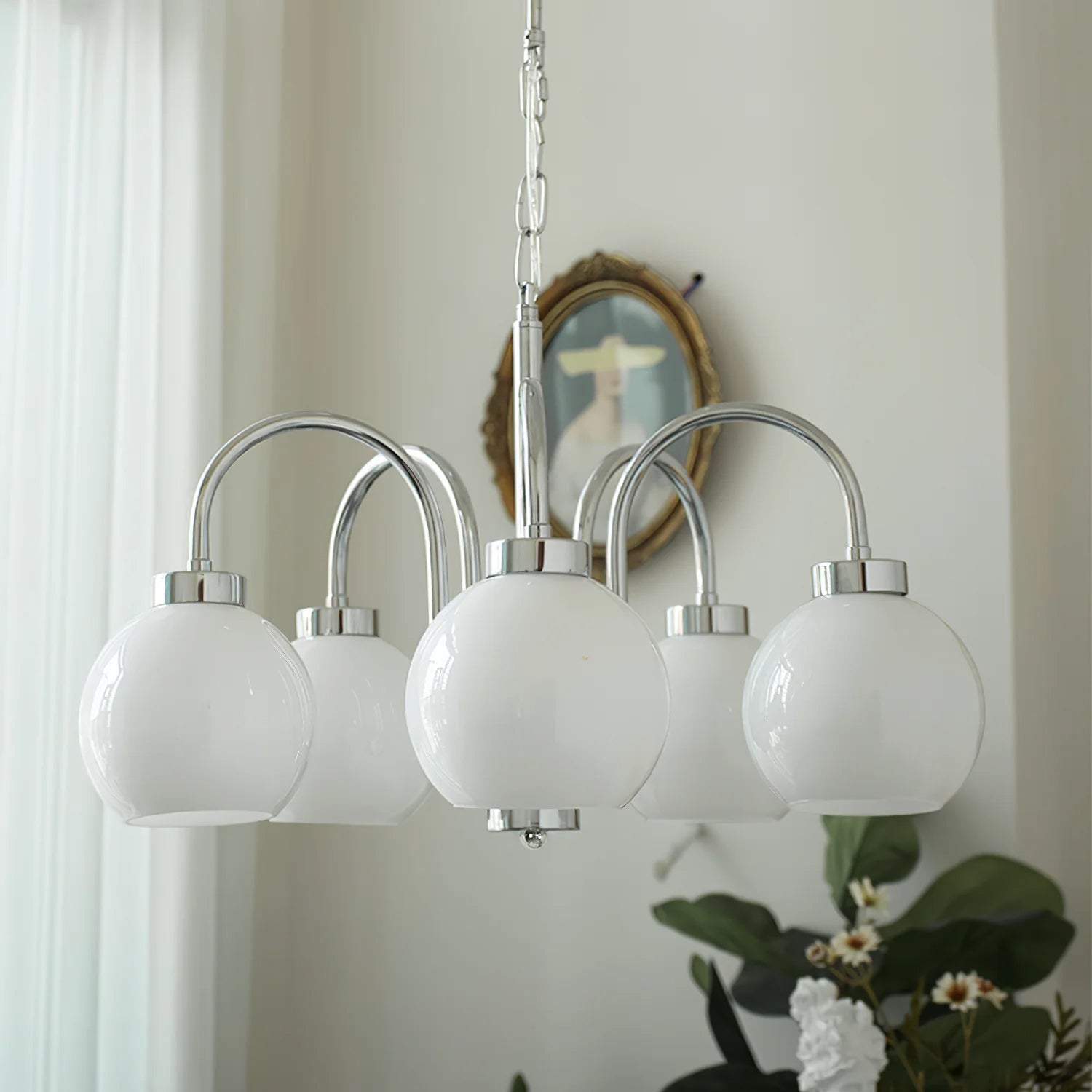 Lustra Kronleuchter Gelbe Glaskugeln-Letslighting