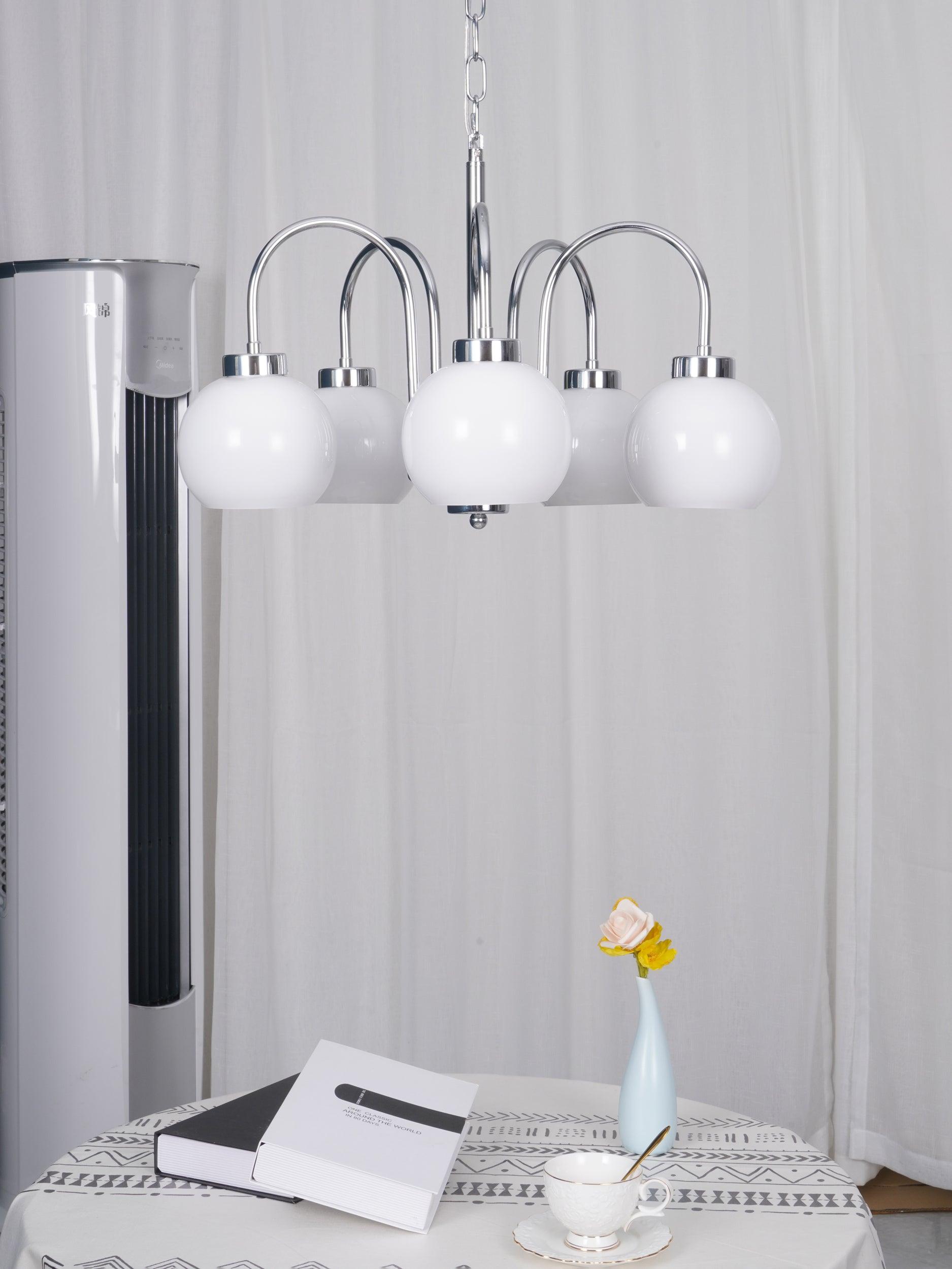 Lustra Kronleuchter Gelbe Glaskugeln-Letslighting