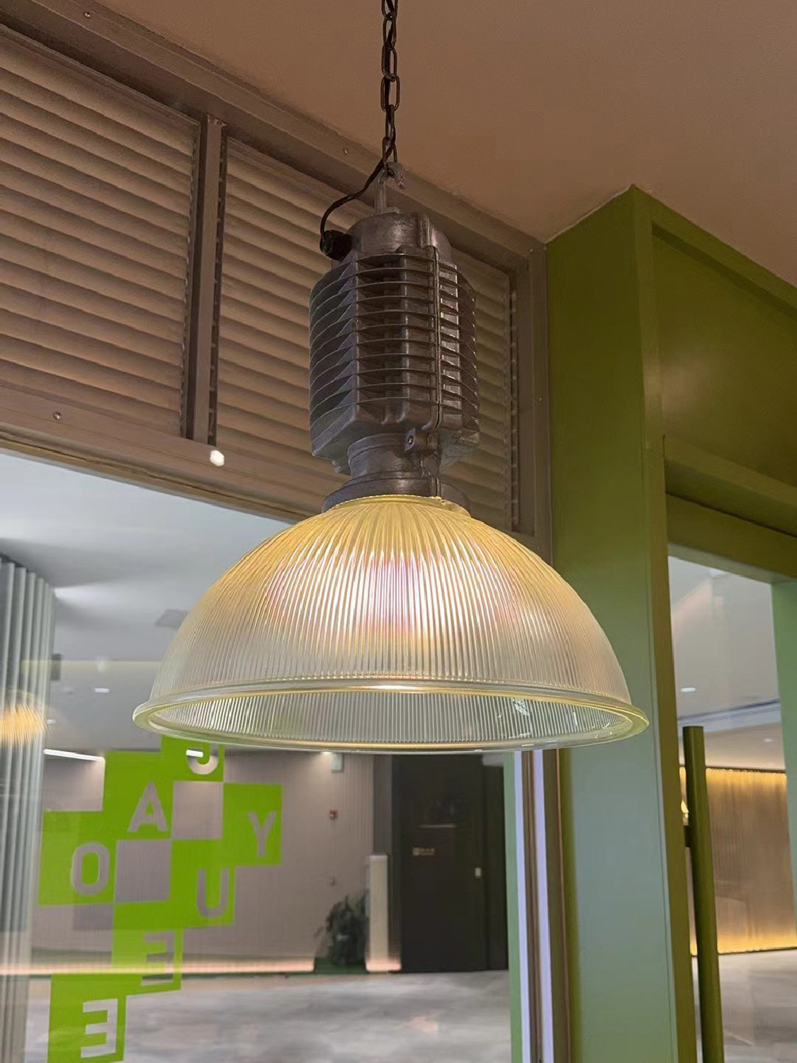 Vosilis Vintage Landhaus Glas Pendelleuchte-Letslighting