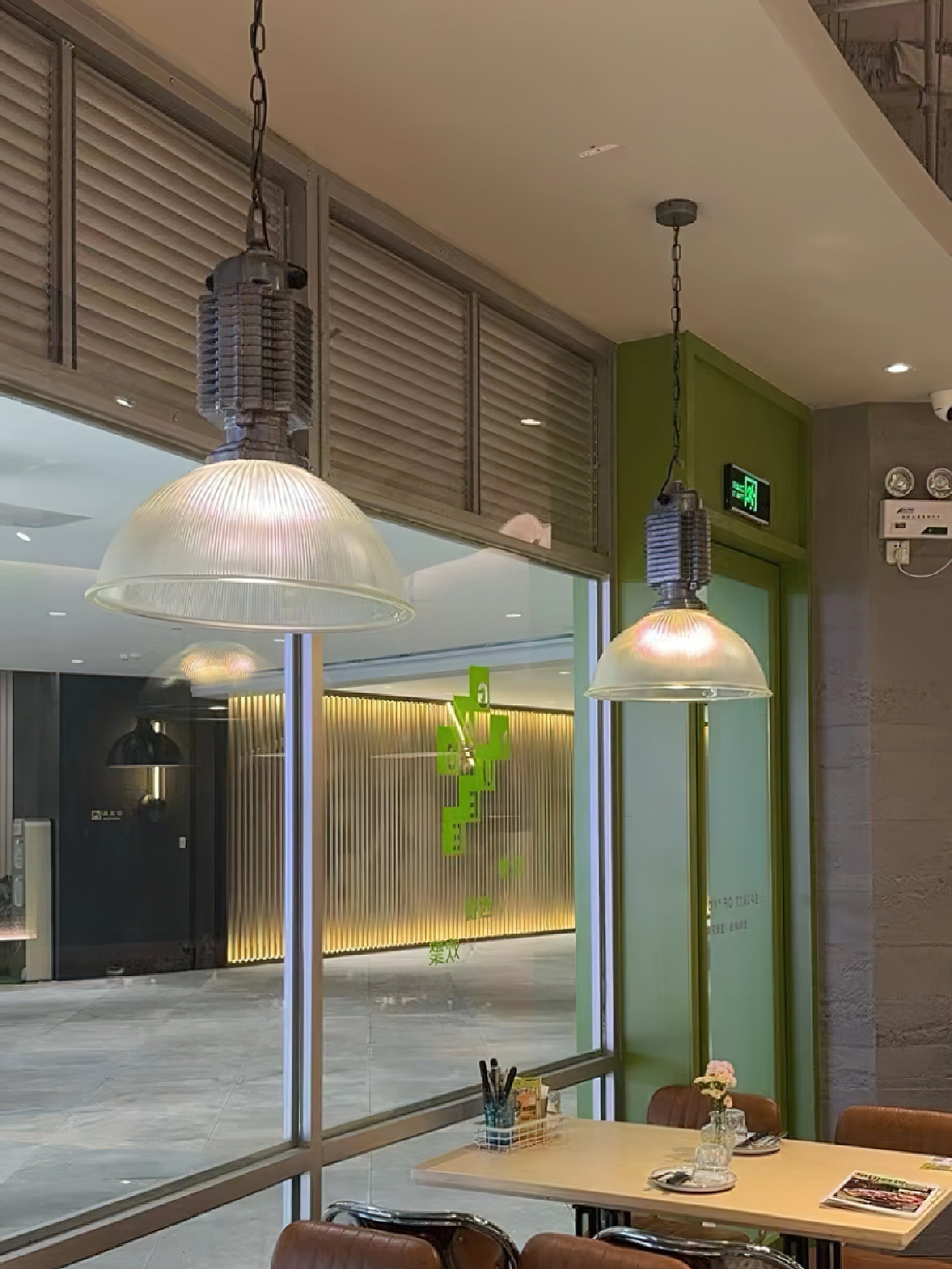 Vosilis Vintage Landhaus Glas Pendelleuchte-Letslighting
