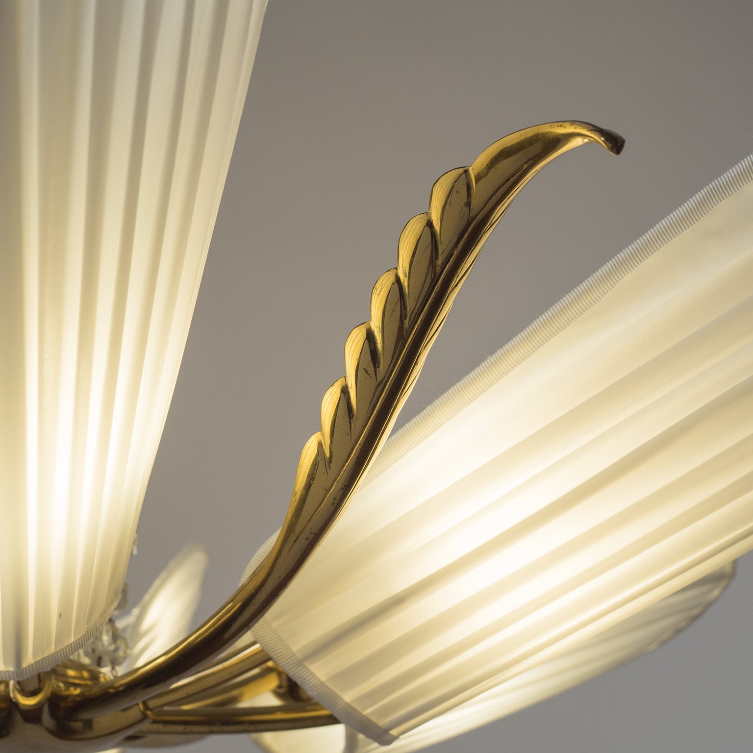 Arsole Stoff-Kristall-Kronleuchter-Letslighting