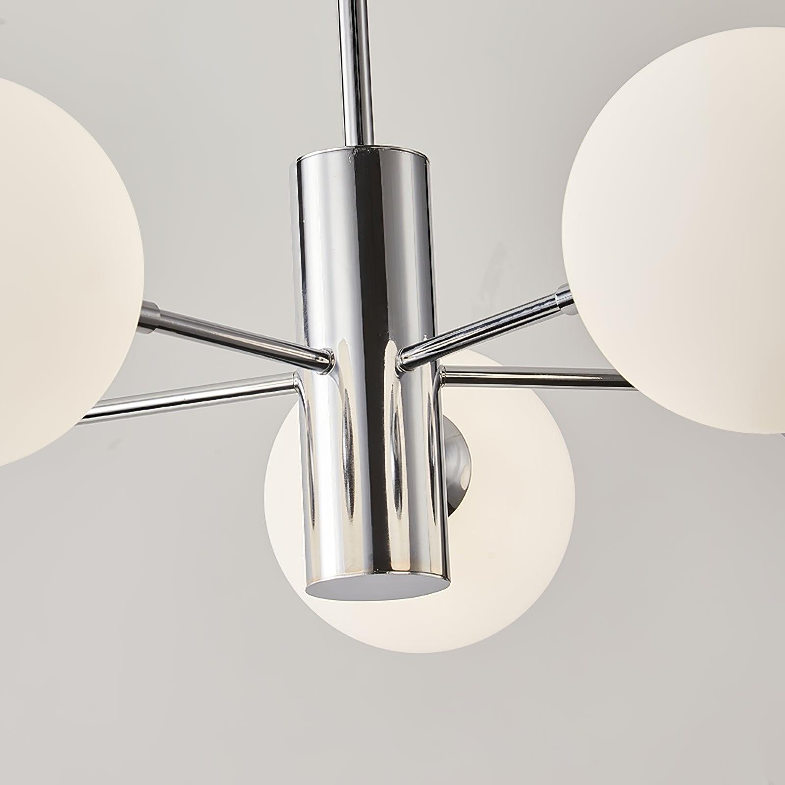 Lustra Kronleuchter Chrom Glaskugel-Letslighting