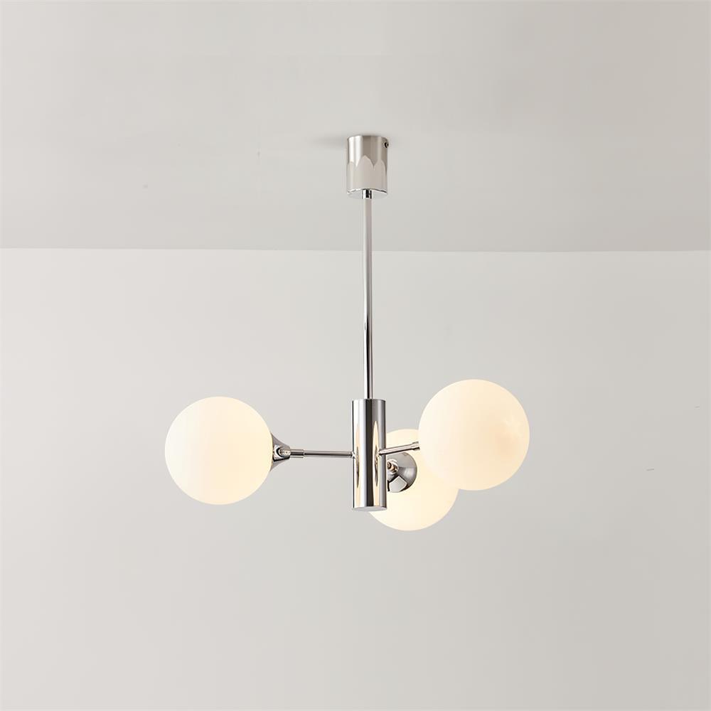 Lustra Kronleuchter Chrom Glaskugel-Letslighting