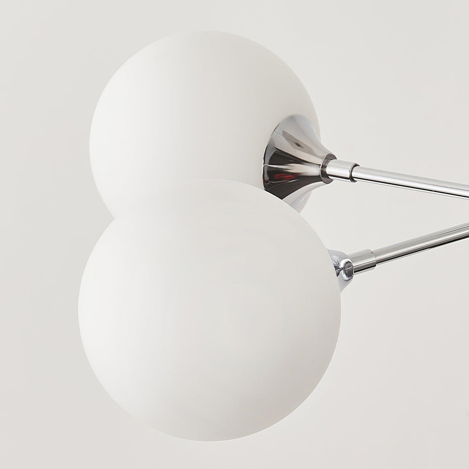 Lustra Kronleuchter Chrom Glaskugel-Letslighting
