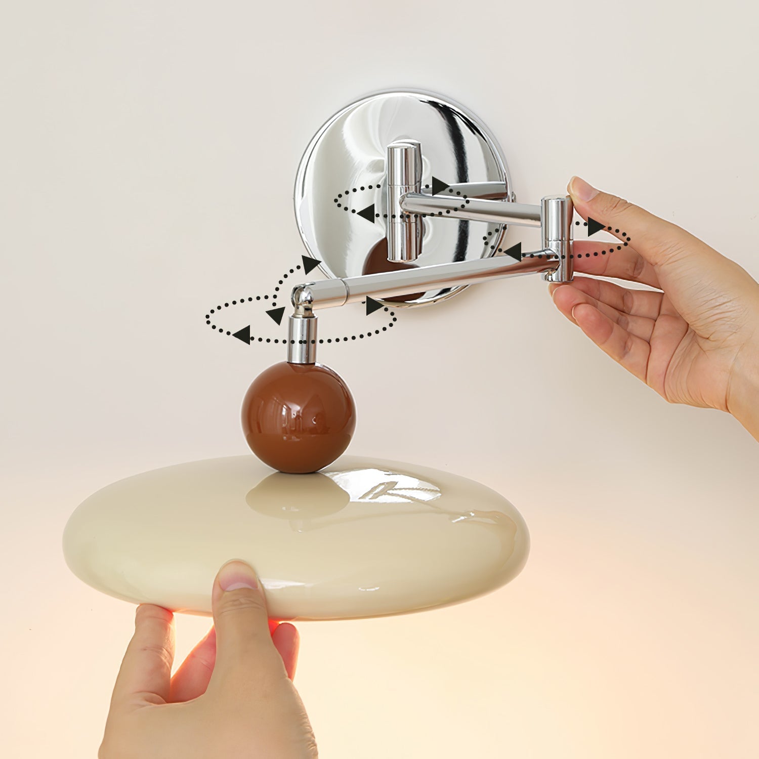 Lola Swing Arm Wall Lamp - Blowlighting