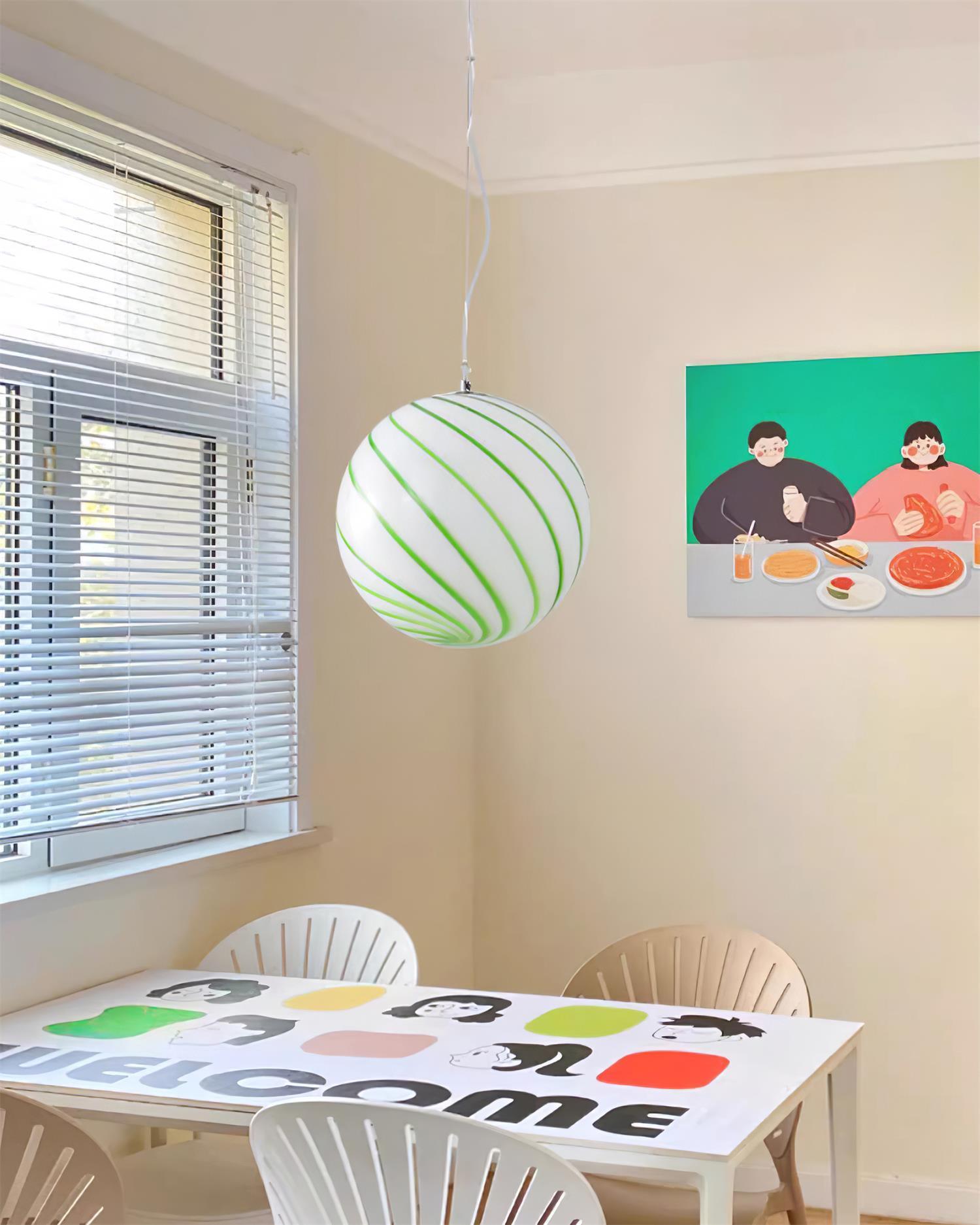 Yale Moderne Pendelleuchte aus Glas-Letslighting