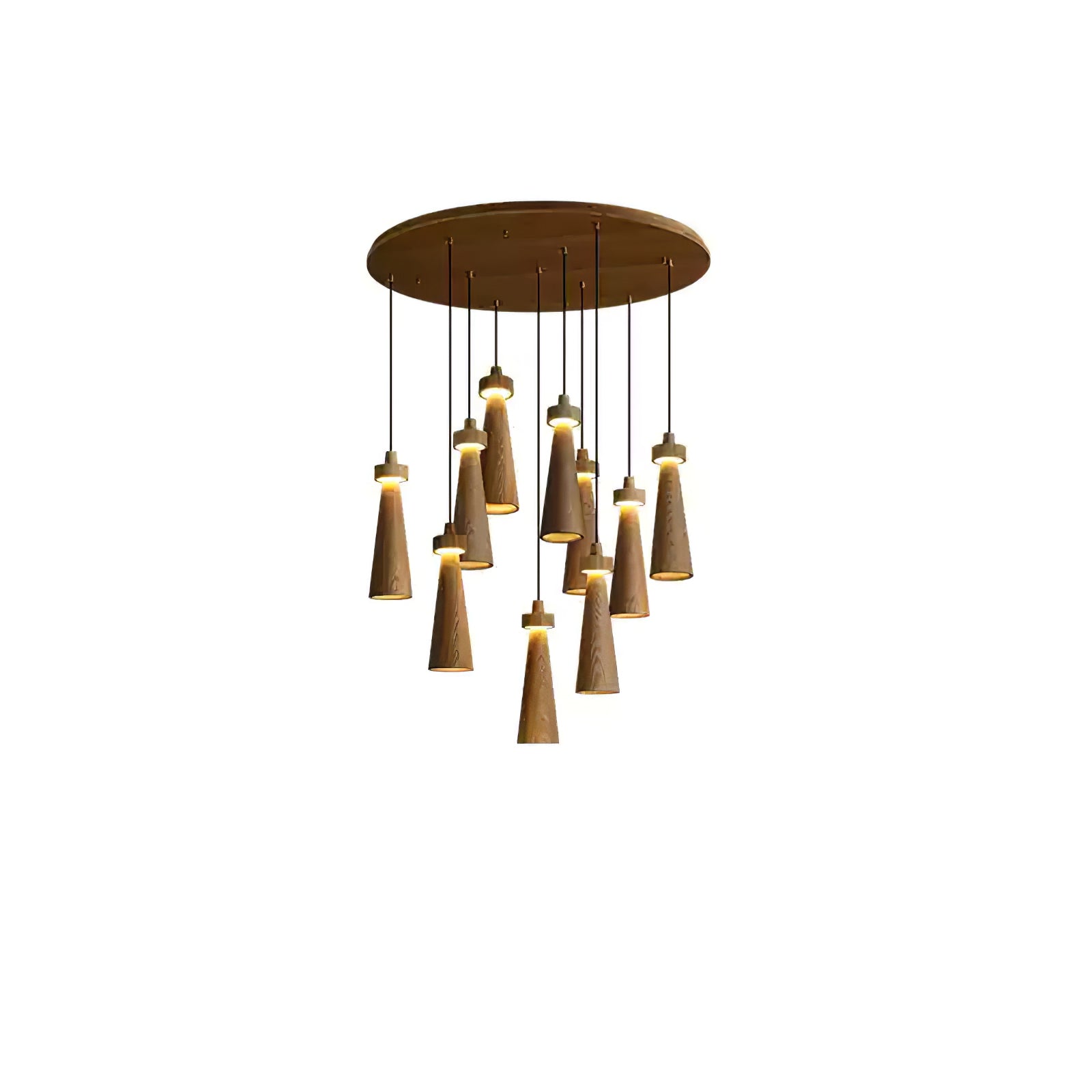 Taper Minimalistisch Holz Pendelleuchte Leuchte-Letslighting