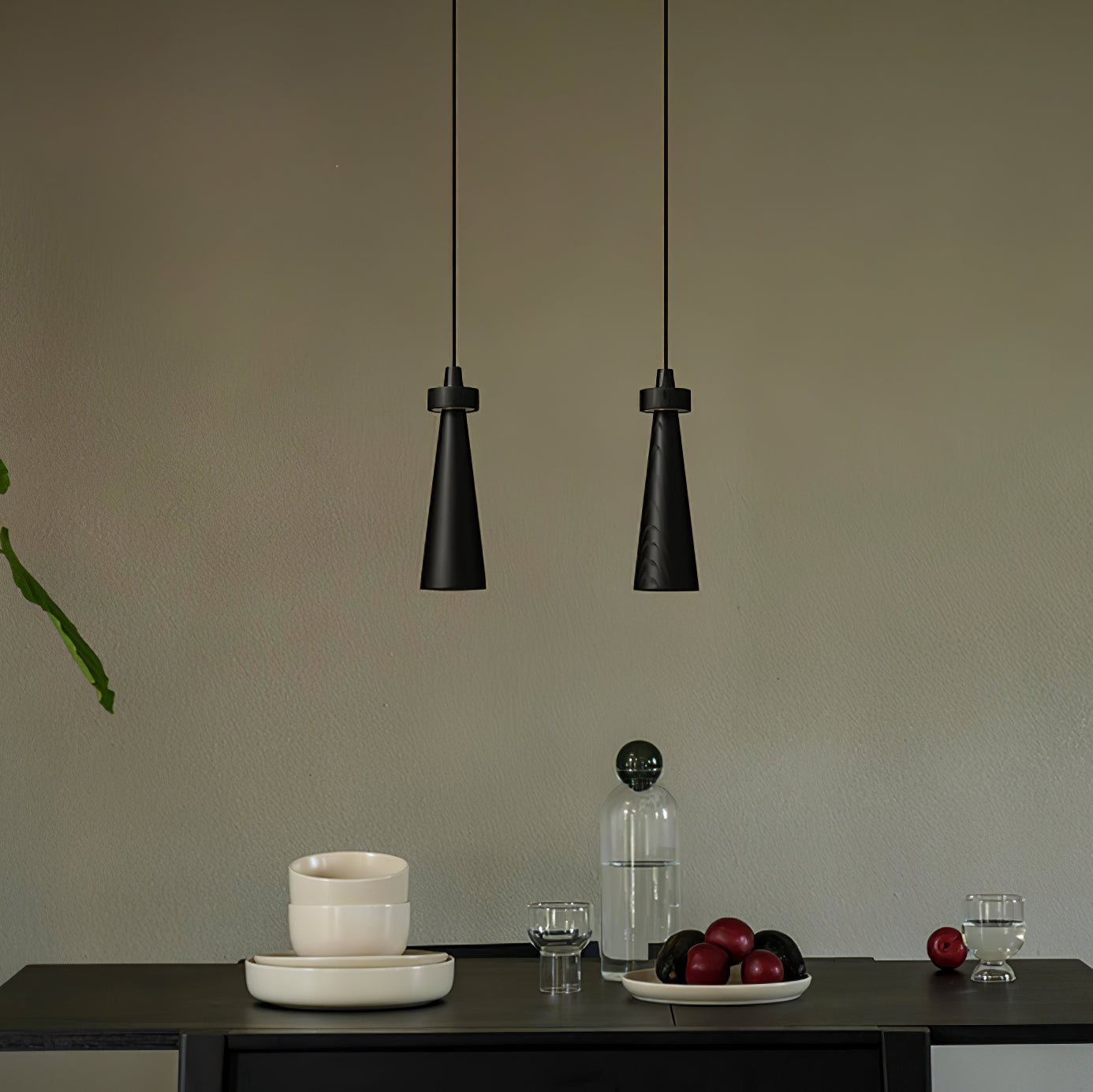 Taper Minimalistisch Holz Pendelleuchte Leuchte-Letslighting