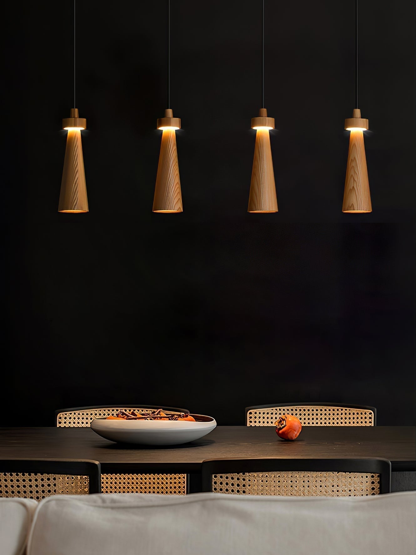 Taper Minimalistisch Holz Pendelleuchte Leuchte-Letslighting