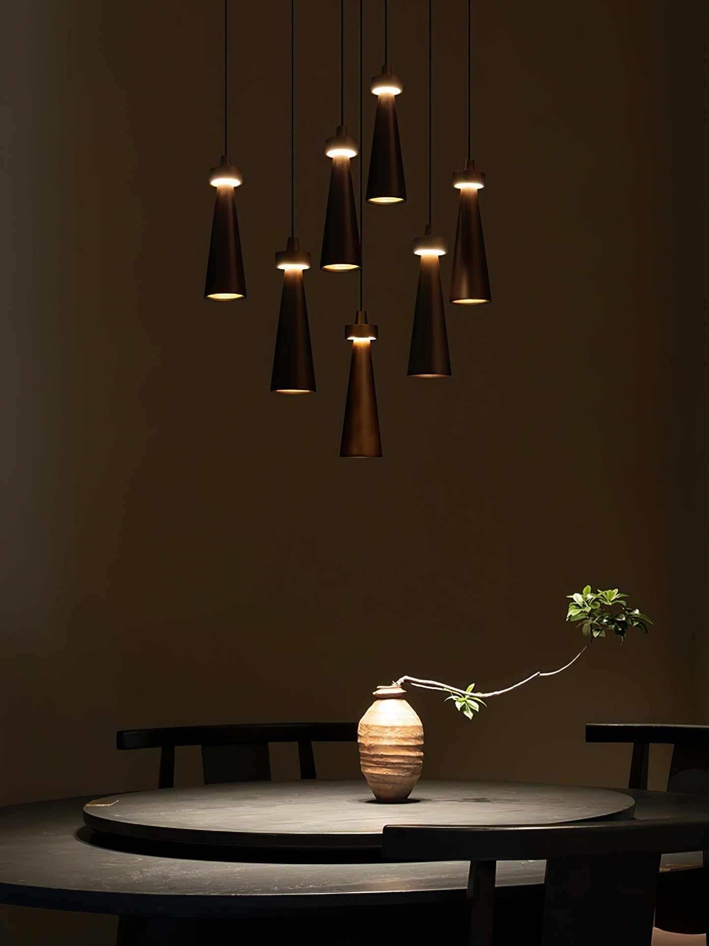 Taper Minimalistisch Holz Pendelleuchte Leuchte-Letslighting