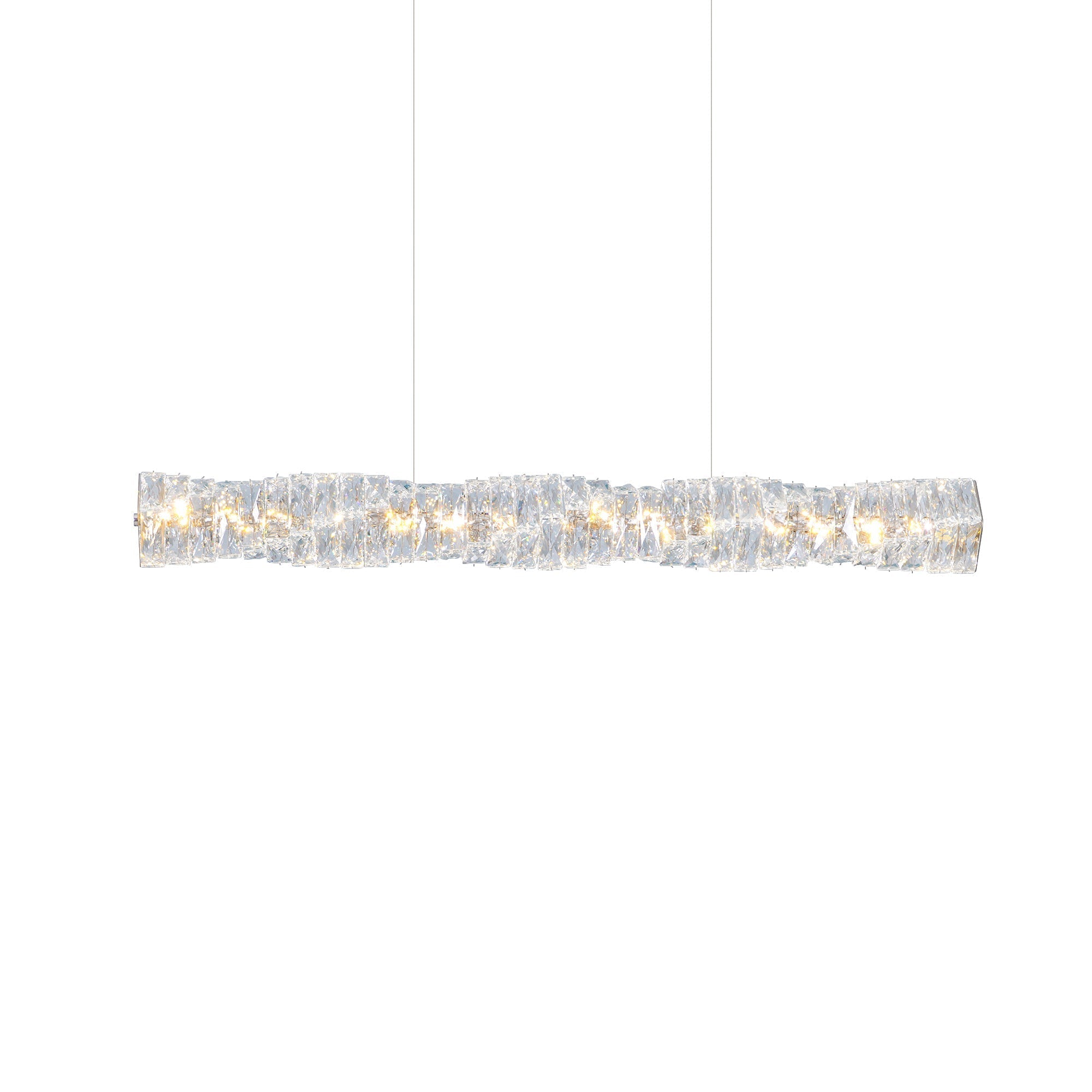 Stream Lang Kristall Pendelleuchte-Letslighting