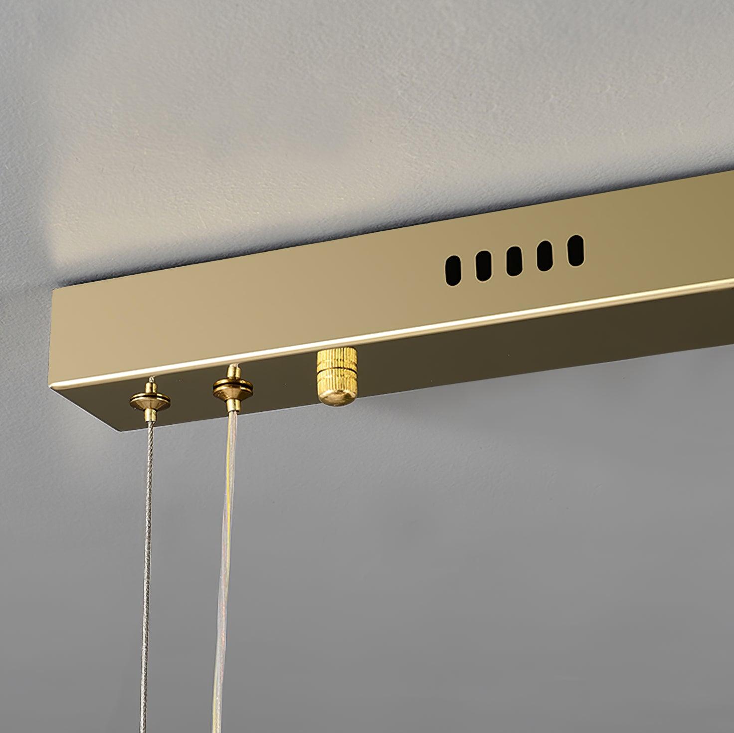 Stream Lang Kristall Pendelleuchte-Letslighting