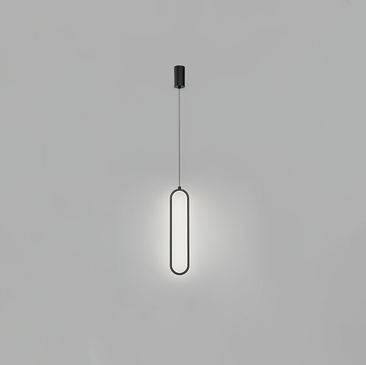 Long Oval LED Pendant Lamp - Blowlighting