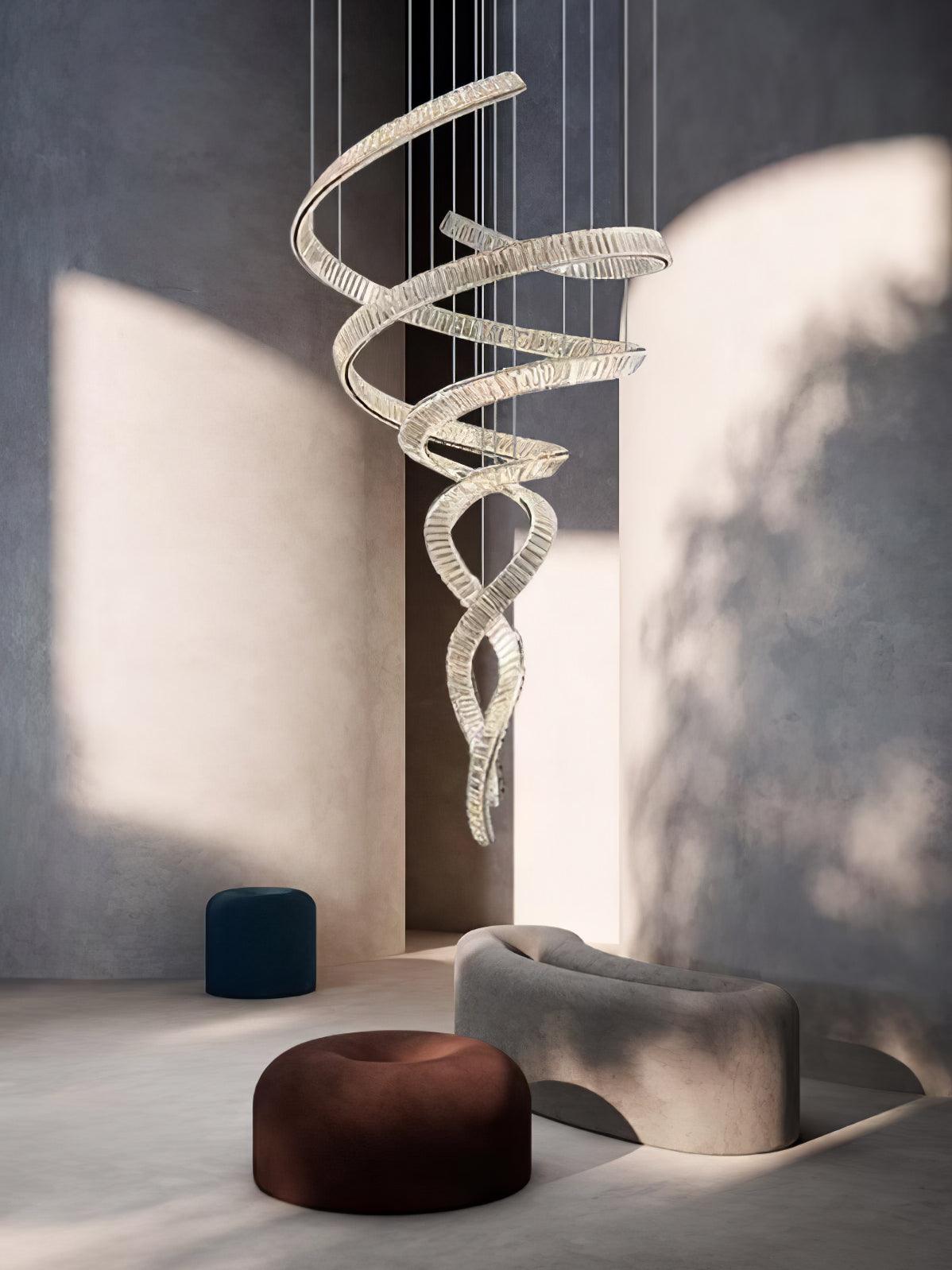 Cotalan Pendelleuchte Fluid Gold-Letslighting