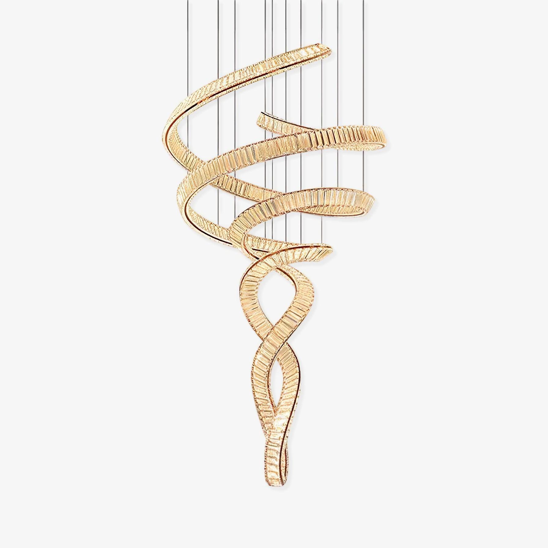 Cotalan Pendelleuchte Fluid Gold-Letslighting