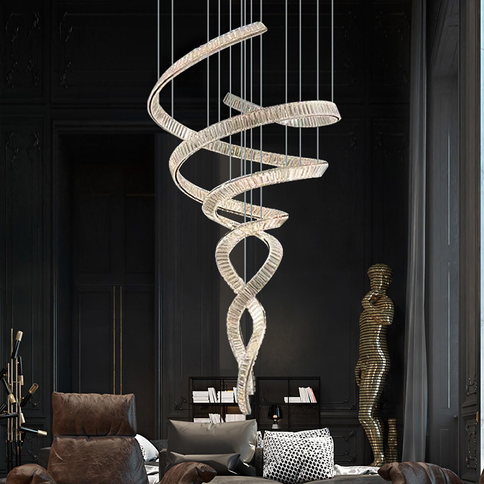 Cotalan Pendelleuchte Fluid Gold-Letslighting