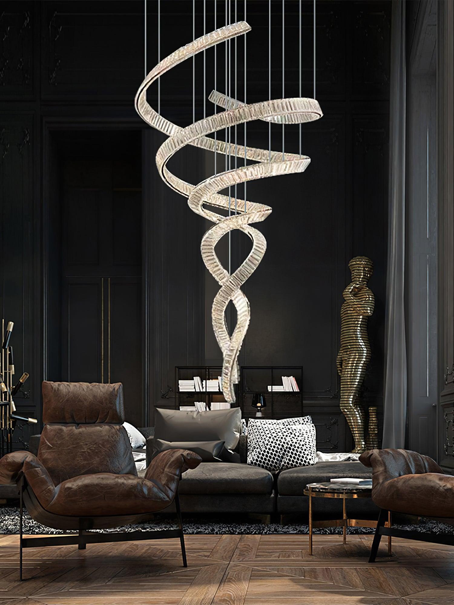 Cotalan Pendelleuchte Fluid Gold-Letslighting