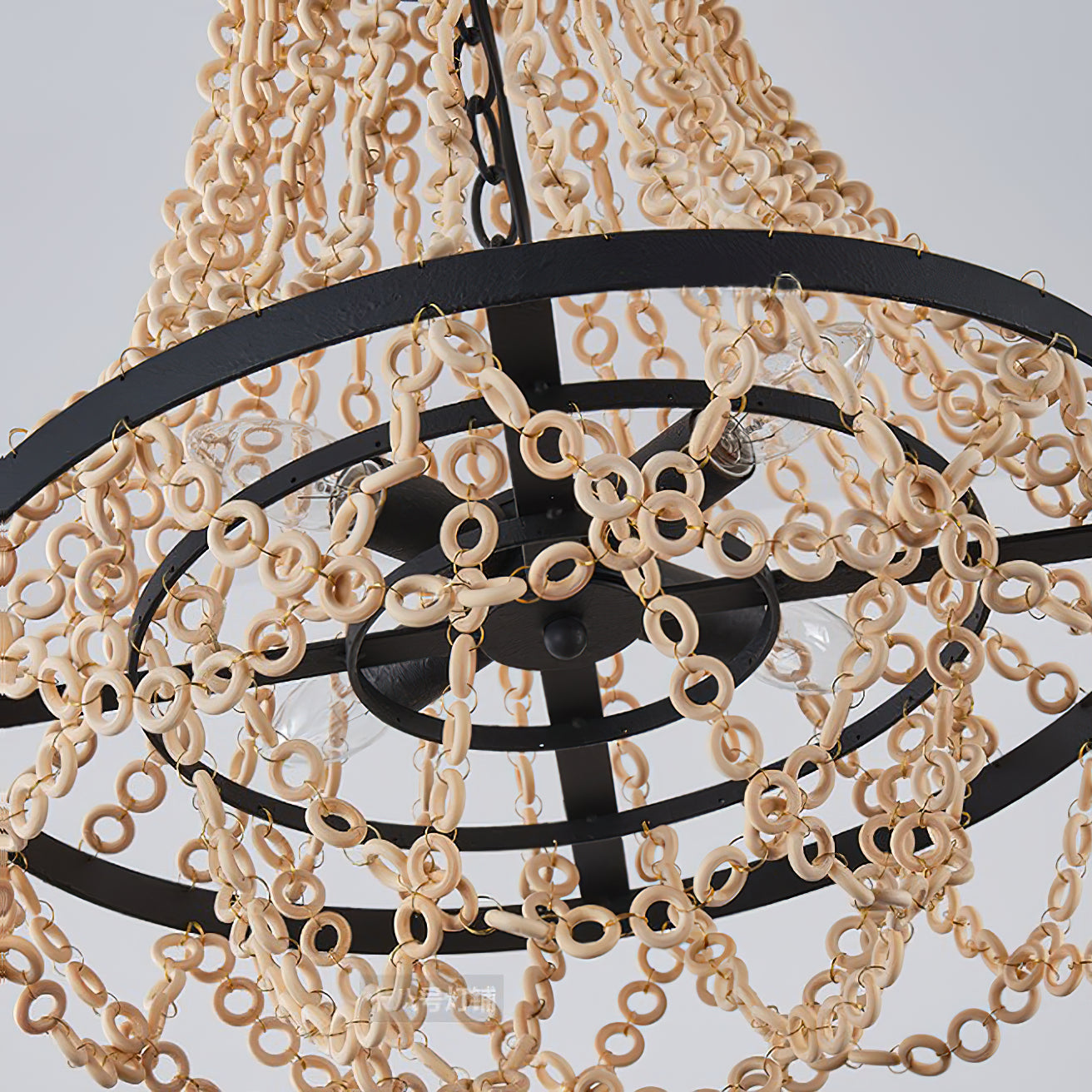 Vevyniel Postmoderner Luxus-Holzleuchter-Letslighting
