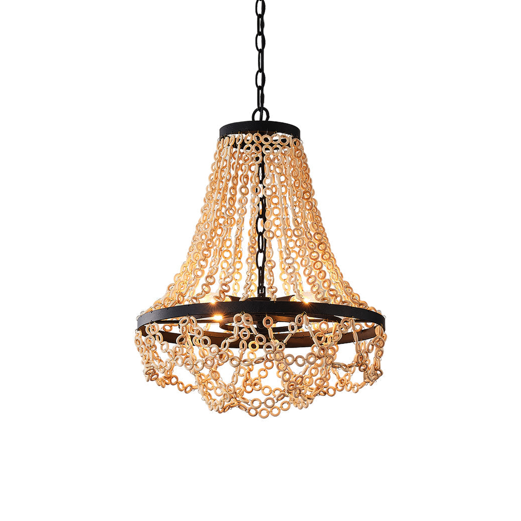 Vevyniel Postmoderner Luxus-Holzleuchter-Letslighting