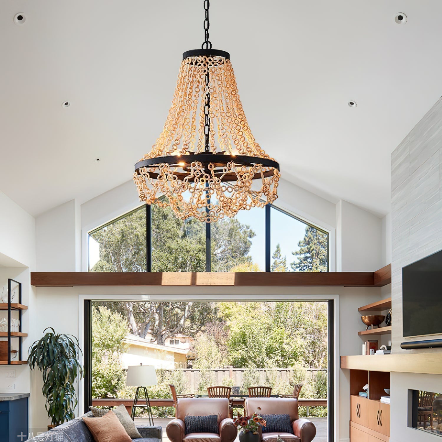 Vevyniel Postmoderner Luxus-Holzleuchter-Letslighting