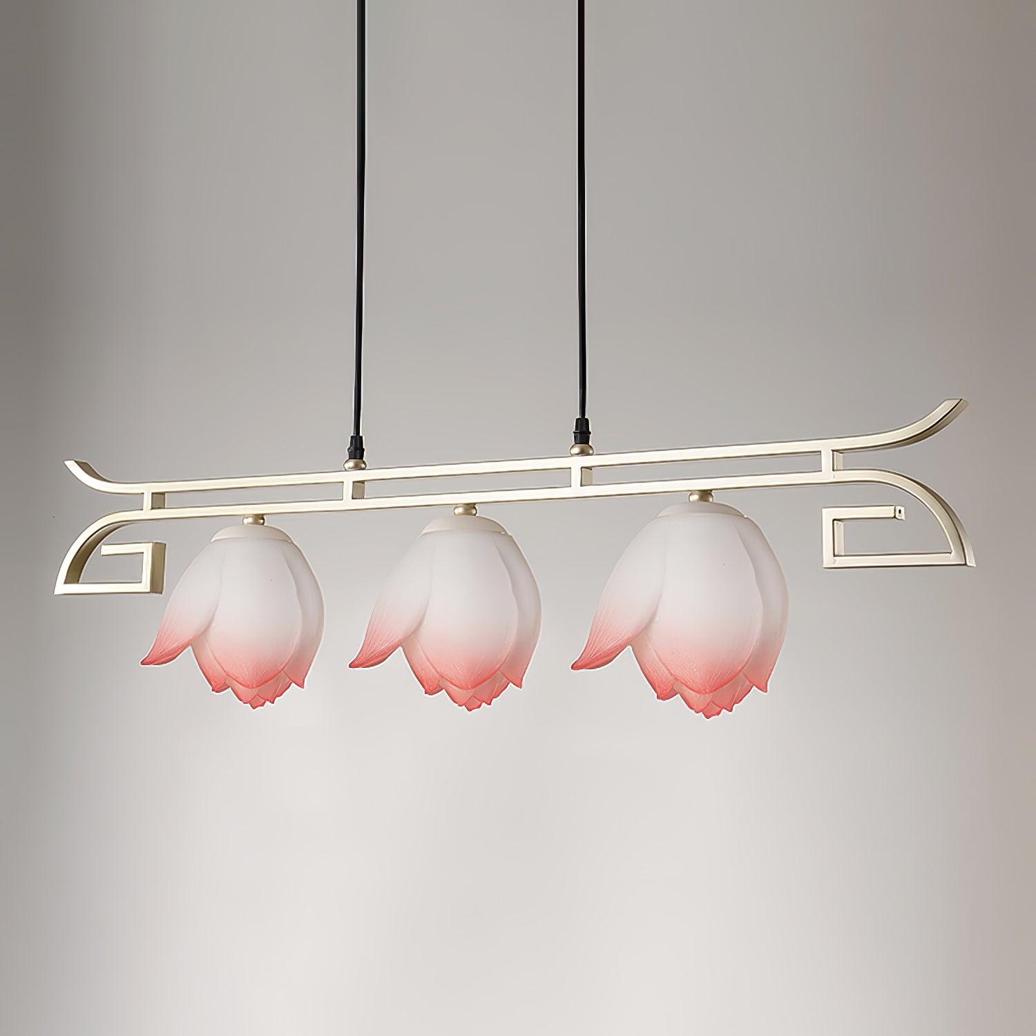Lotus Eleganter Orientalischer Harz Kronleuchter-Letslighting