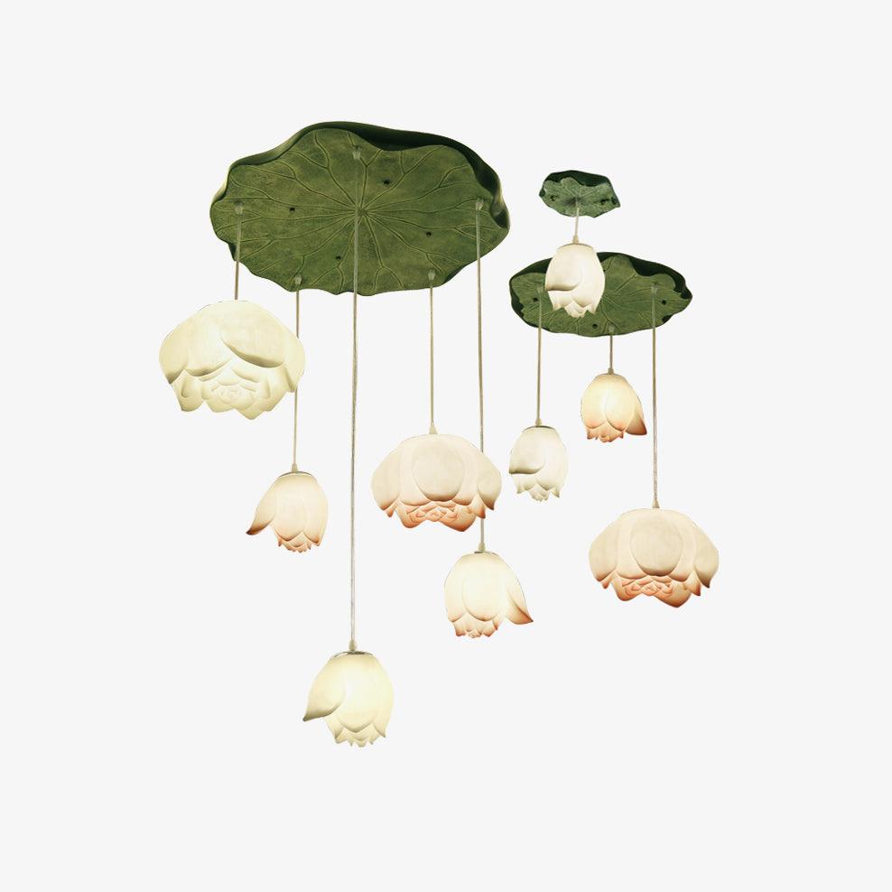 Lotus Chandelier - Blowlighting