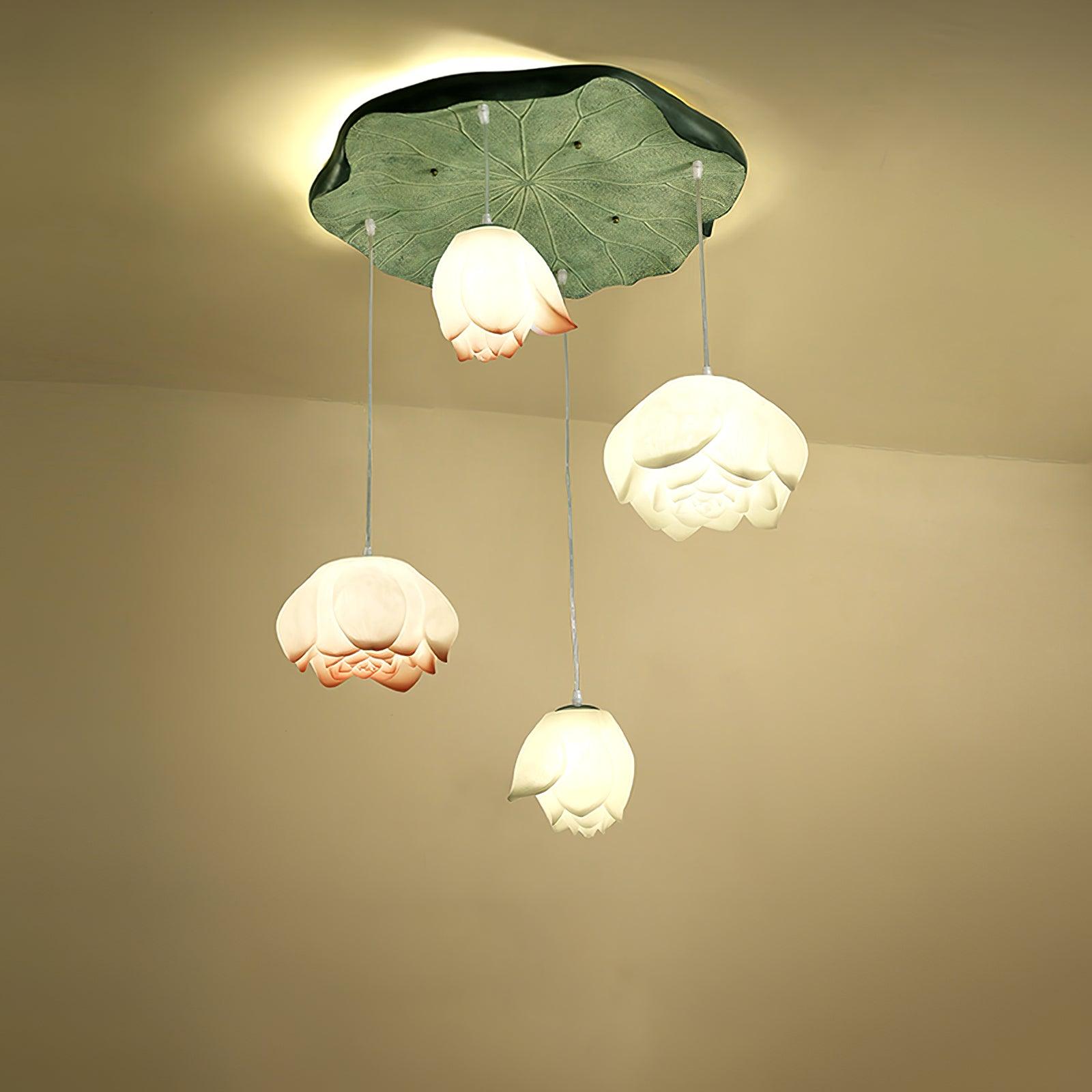 Lotus Chandelier - Blowlighting