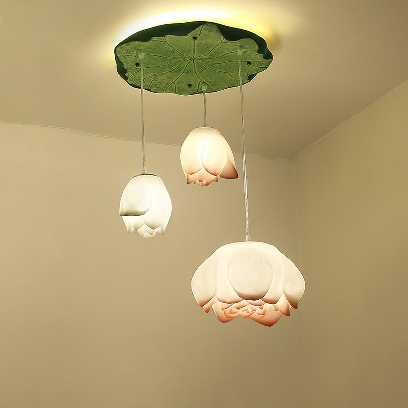 Lotus Chandelier - Blowlighting