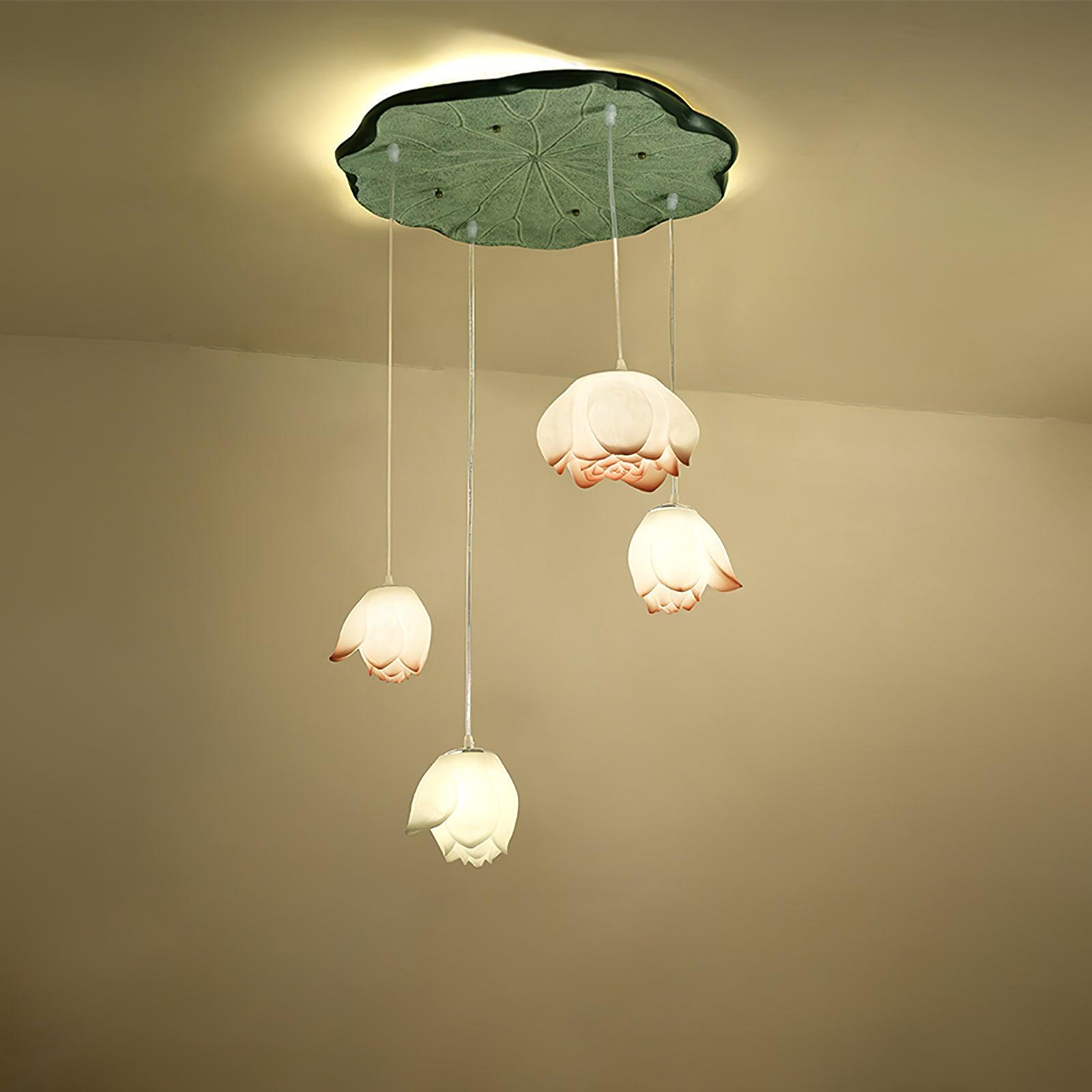 Lotus Chandelier - Blowlighting