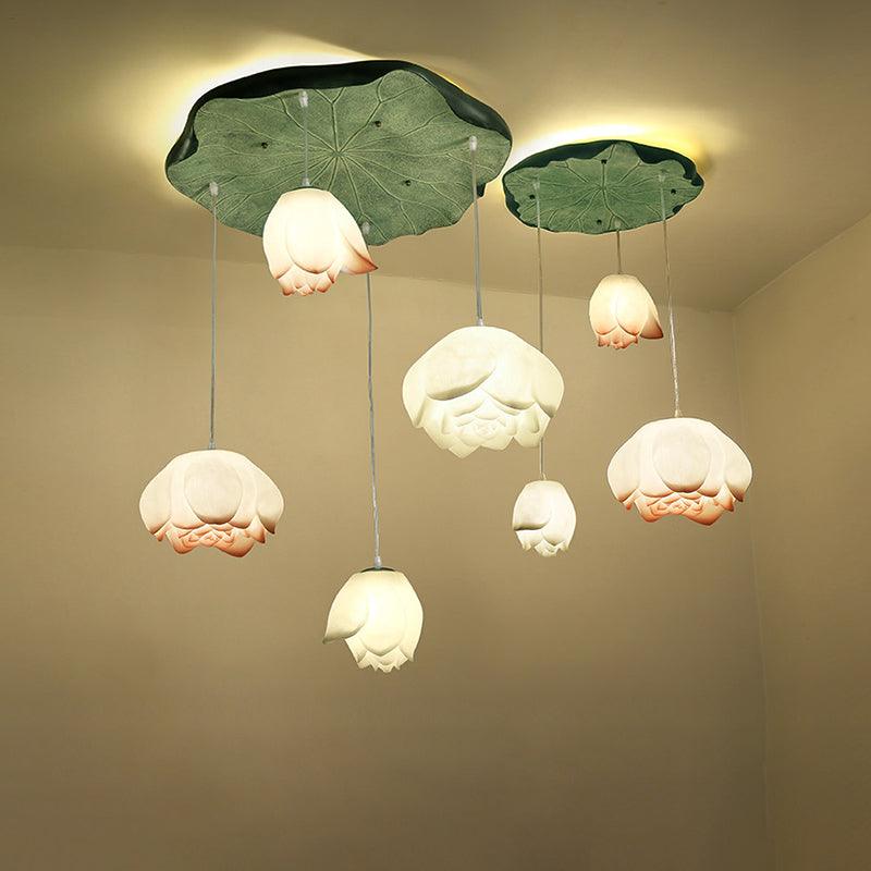 Lotus Chandelier - Blowlighting