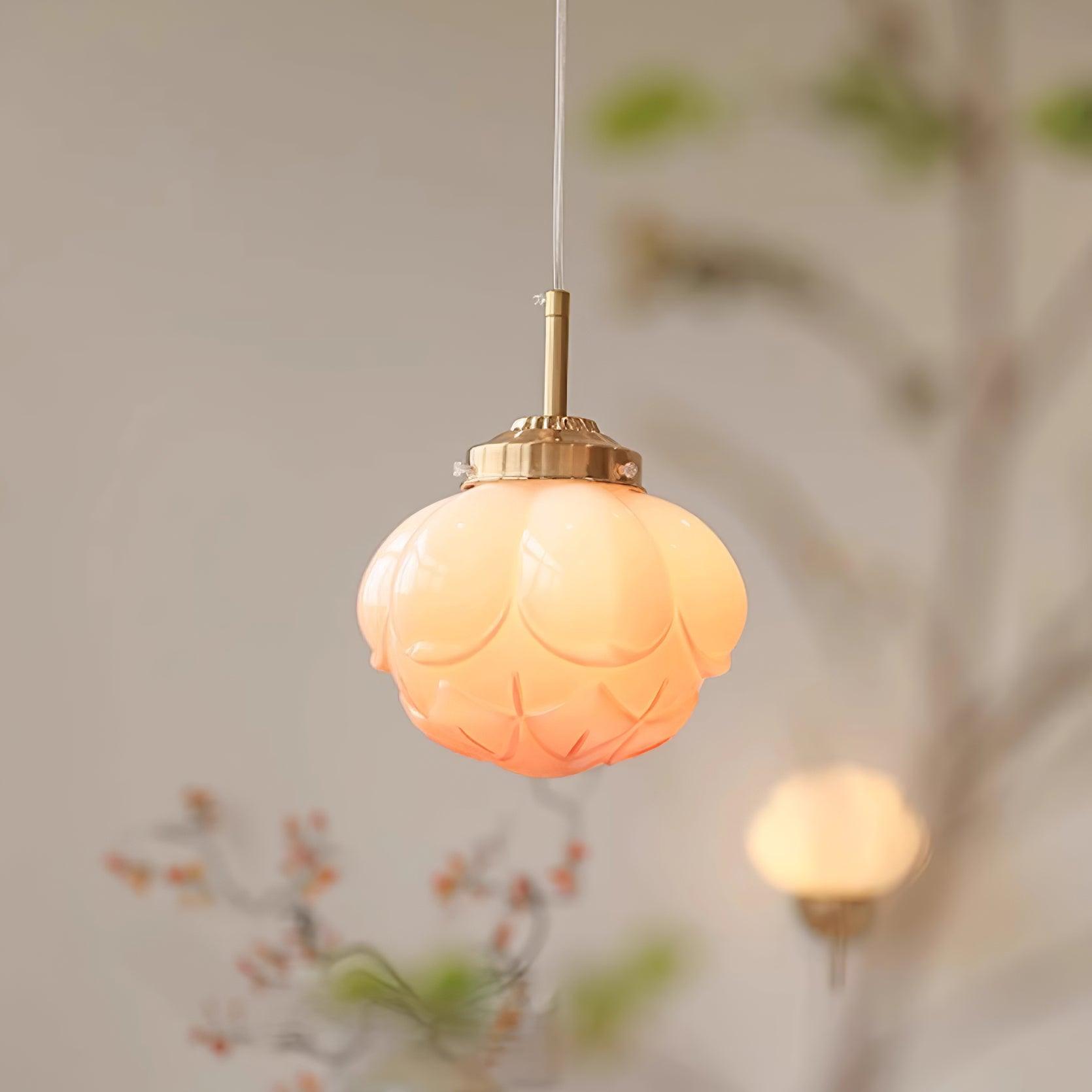 Tatum Künstlerische Pendelleuchte mit Glasblumen-Letslighting