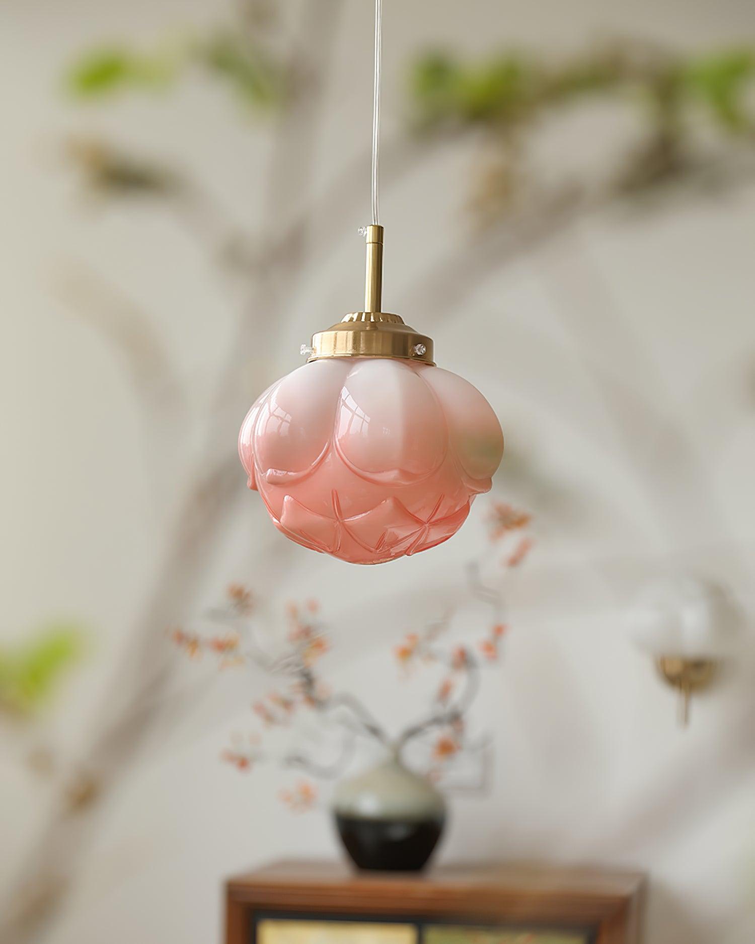 Tatum Künstlerische Pendelleuchte mit Glasblumen-Letslighting