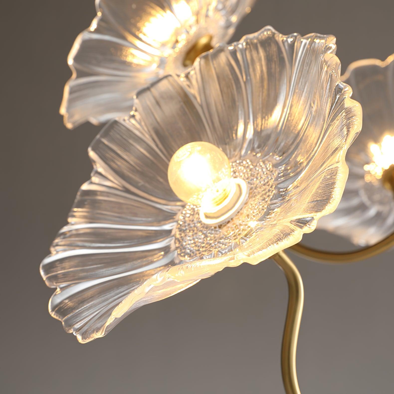 Lustra Kronleuchter Lotusblattglas-Letslighting
